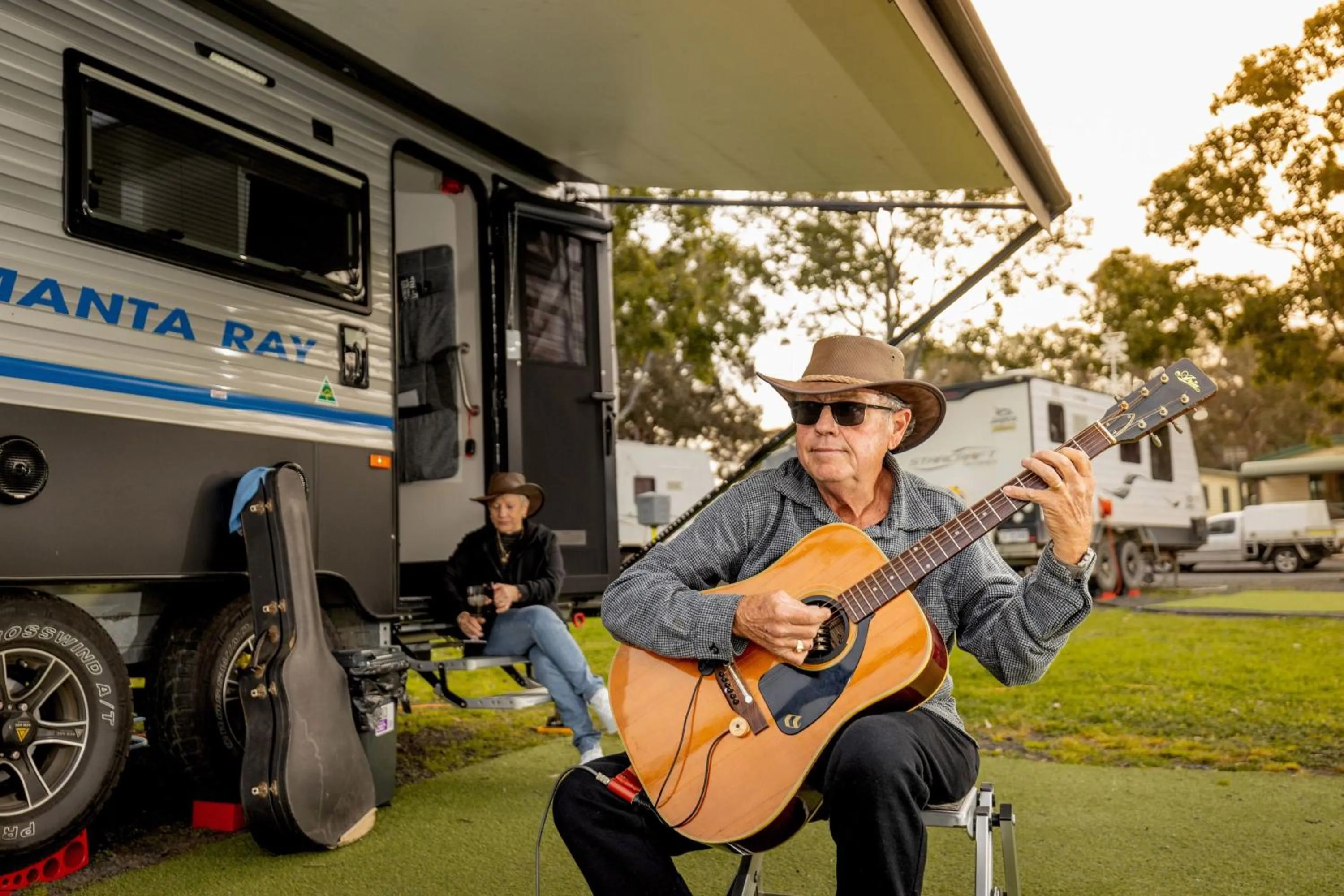 Property building in Landsborough Holiday Park