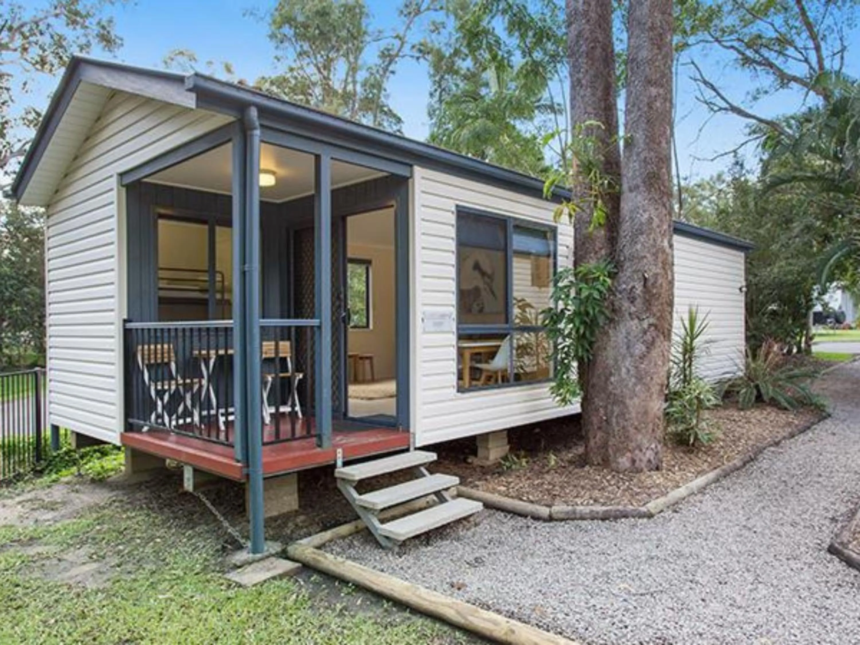Property building in Landsborough Holiday Park