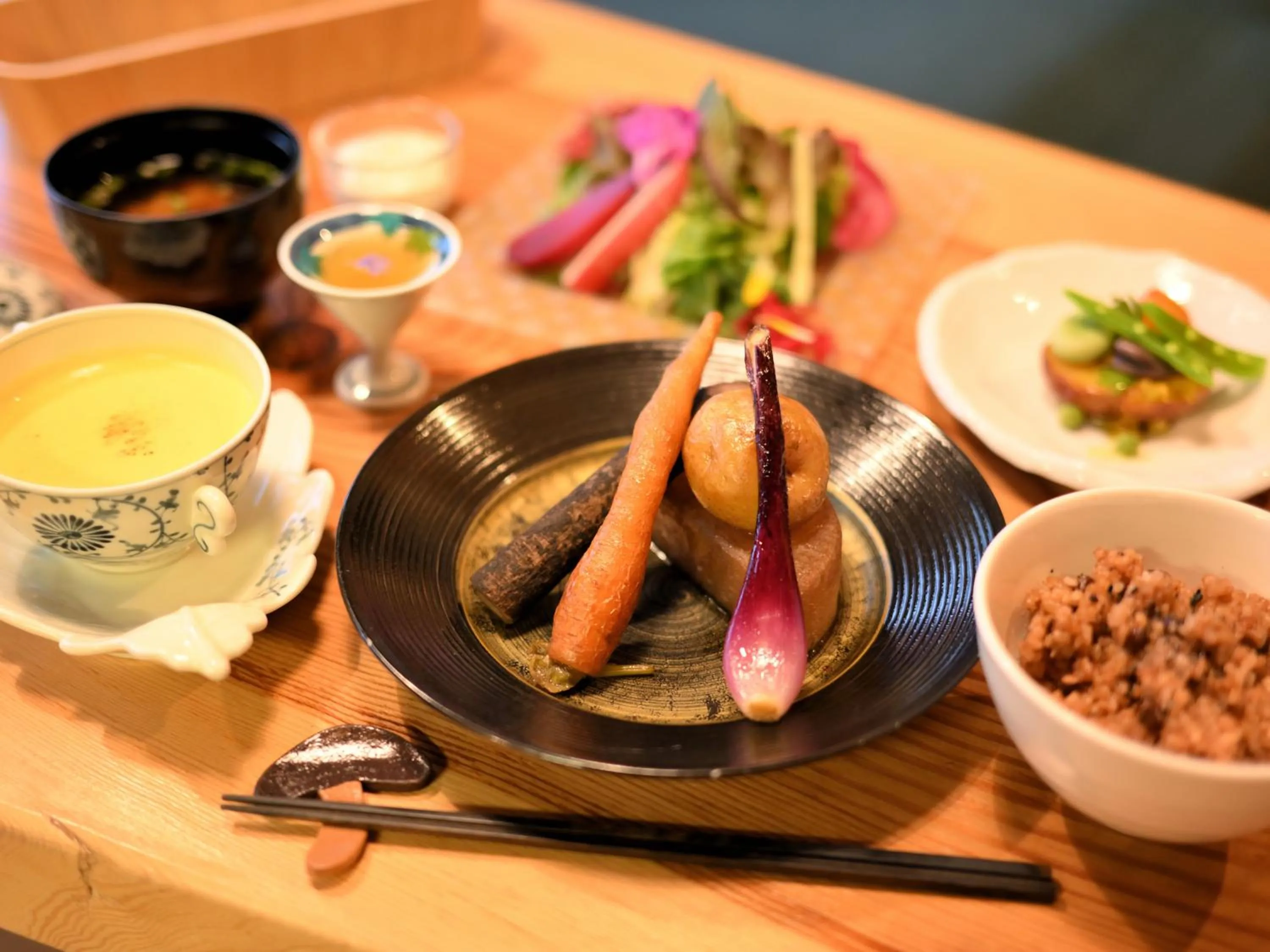 Food in Yugawara Retreat Goen no Mori