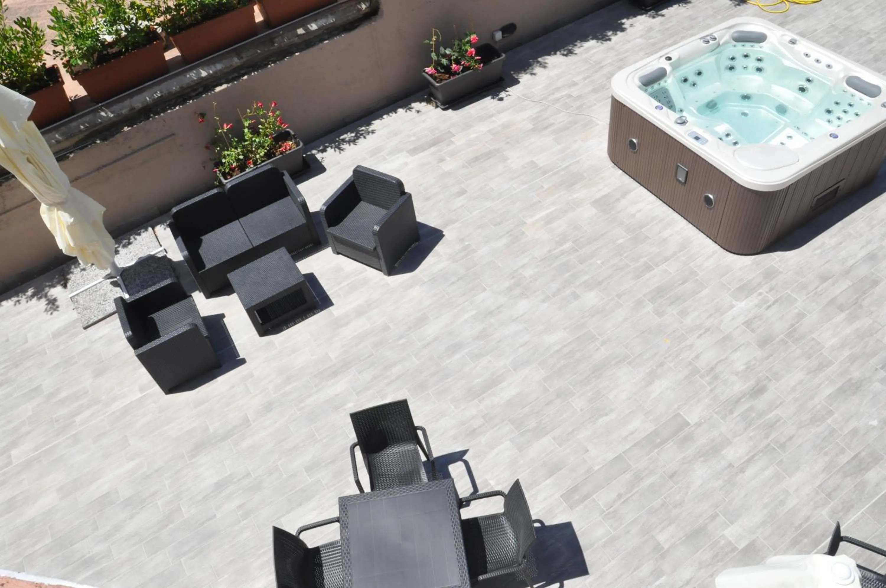 Floor plan in Hotel Residence Paradiso