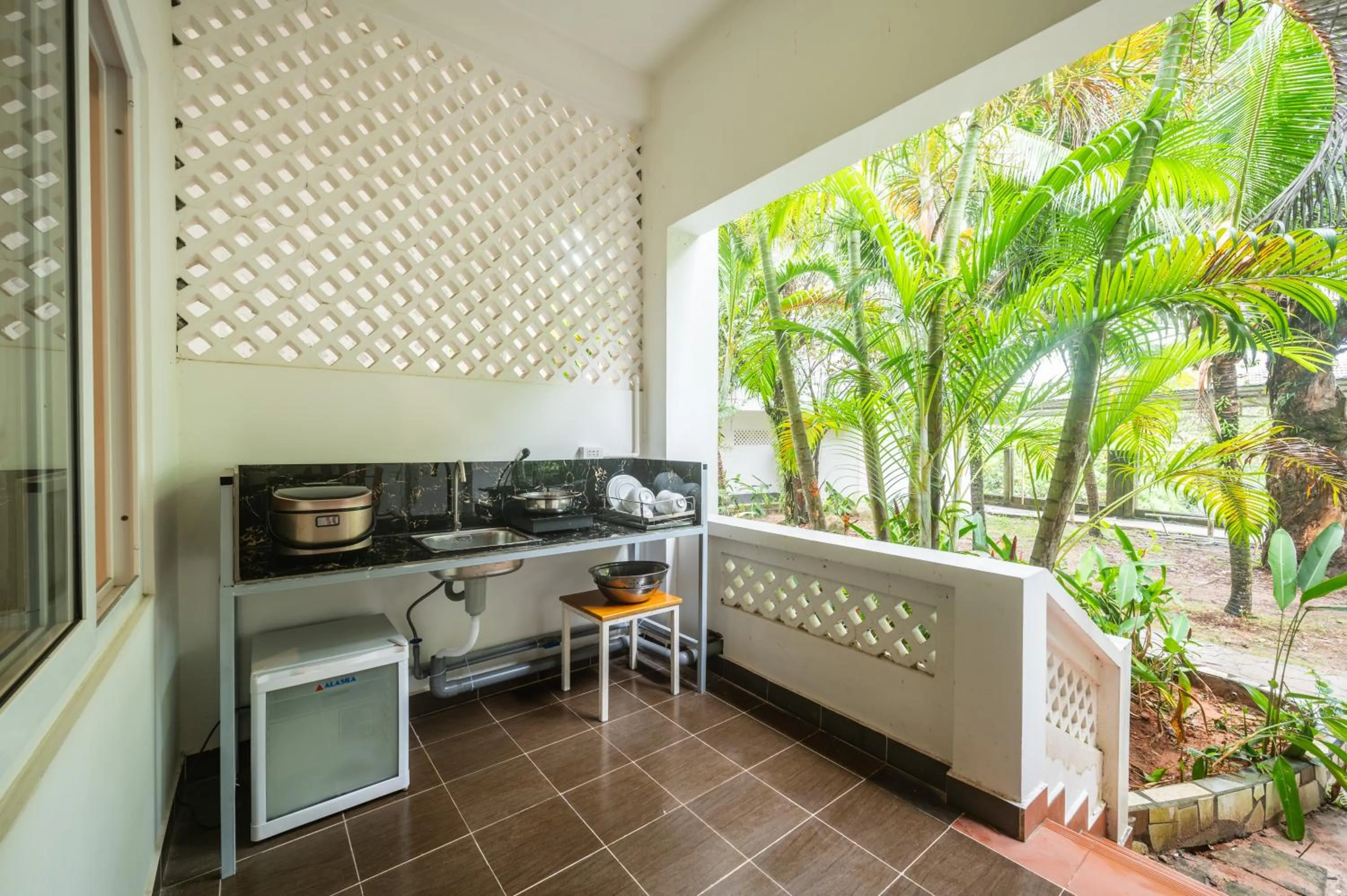 Patio in Palma Resort