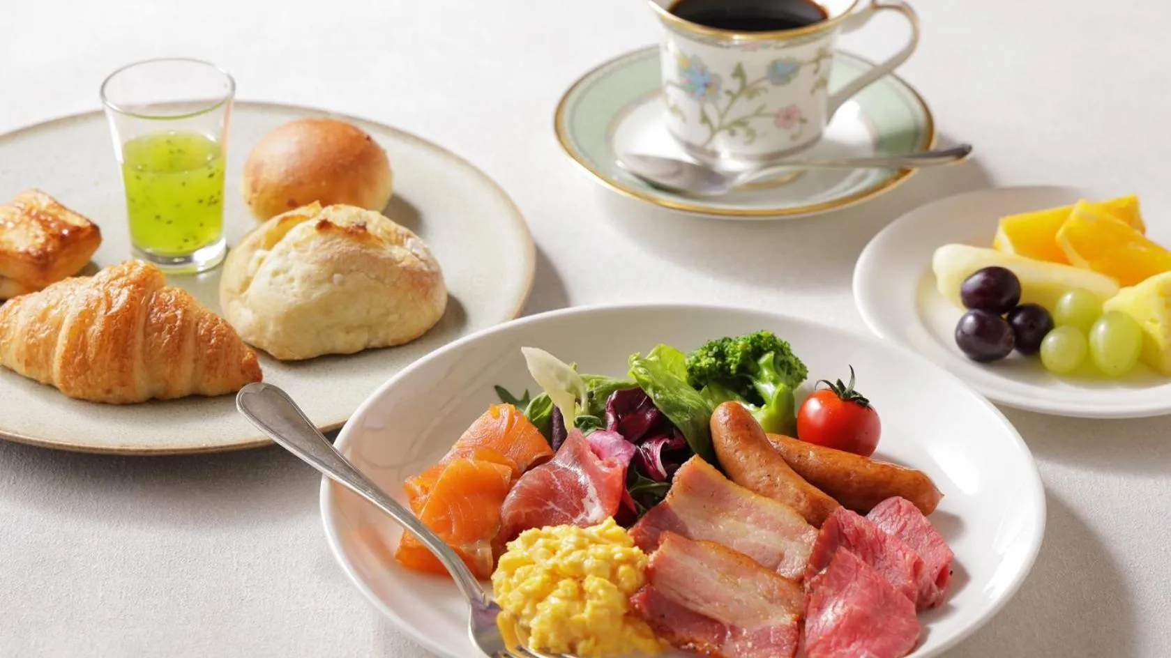 Breakfast in Hotel Nikko Northland Obihiro