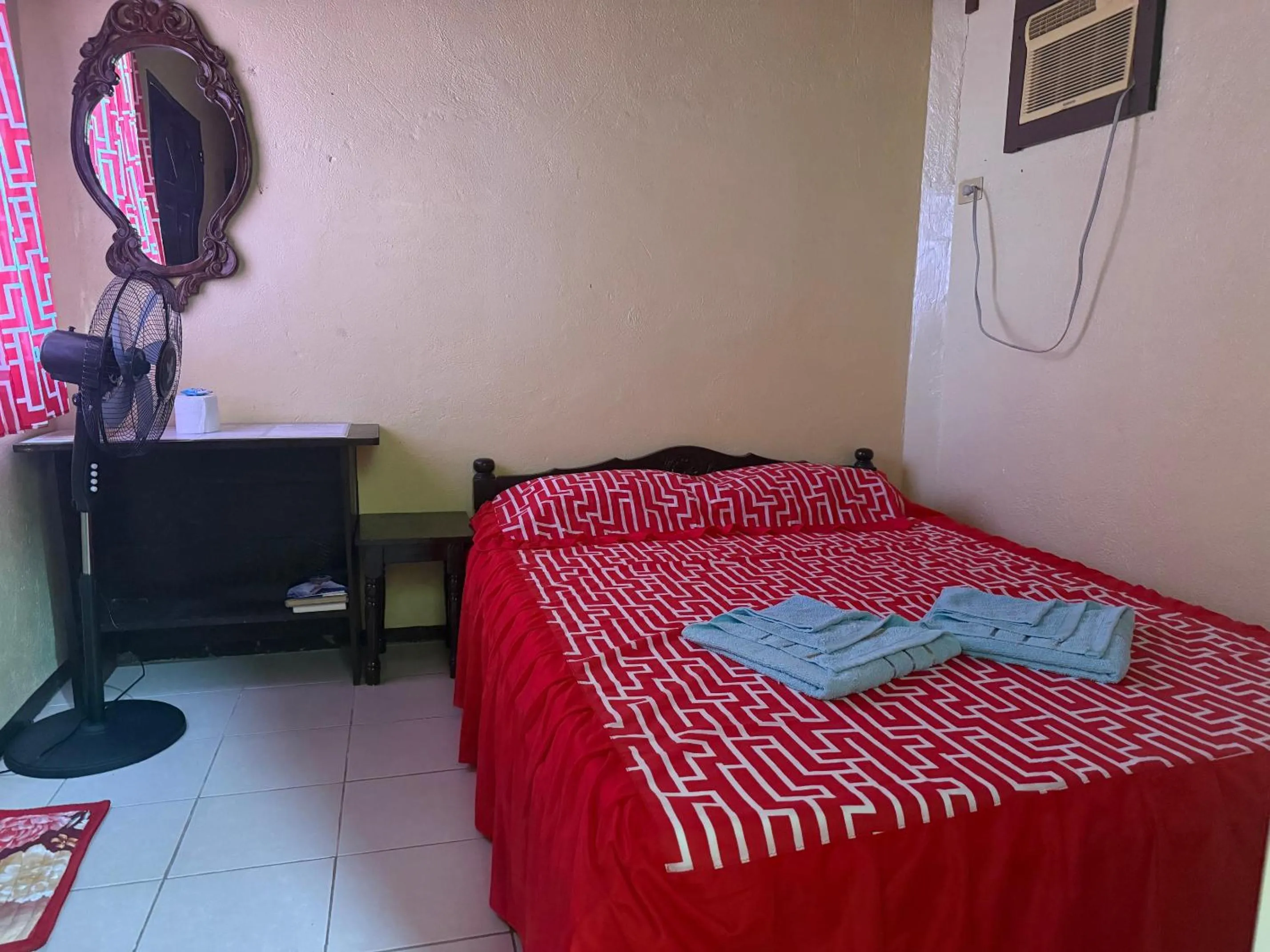 Bed in Napo Beach Resort