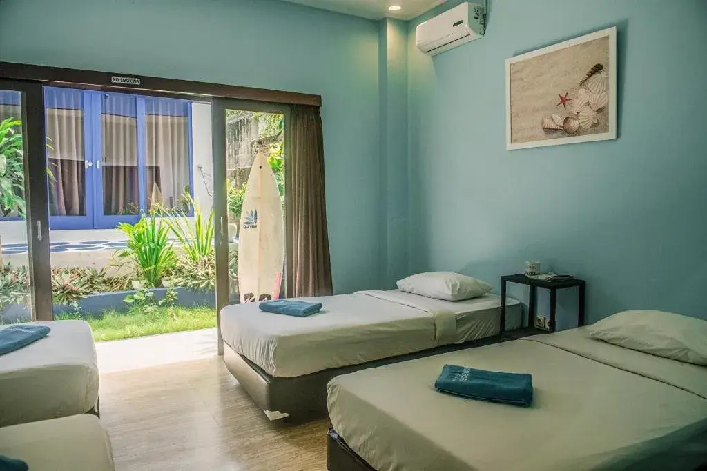 Bed in Bombora Surf Camp Bed in Bombora Surf Camp