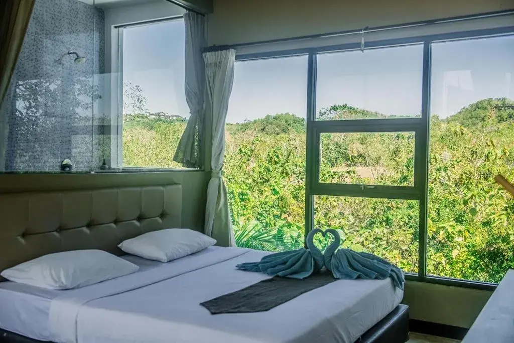 Deluxe Double or Twin Room with Garden View in Bombora Surf Camp Deluxe Double or Twin Room with Garden View in Bombora Surf Camp