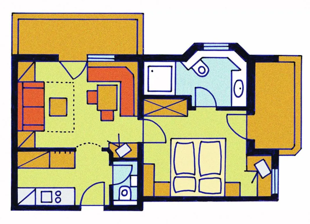 Floor plan in Alpenpension Pfurtscheller