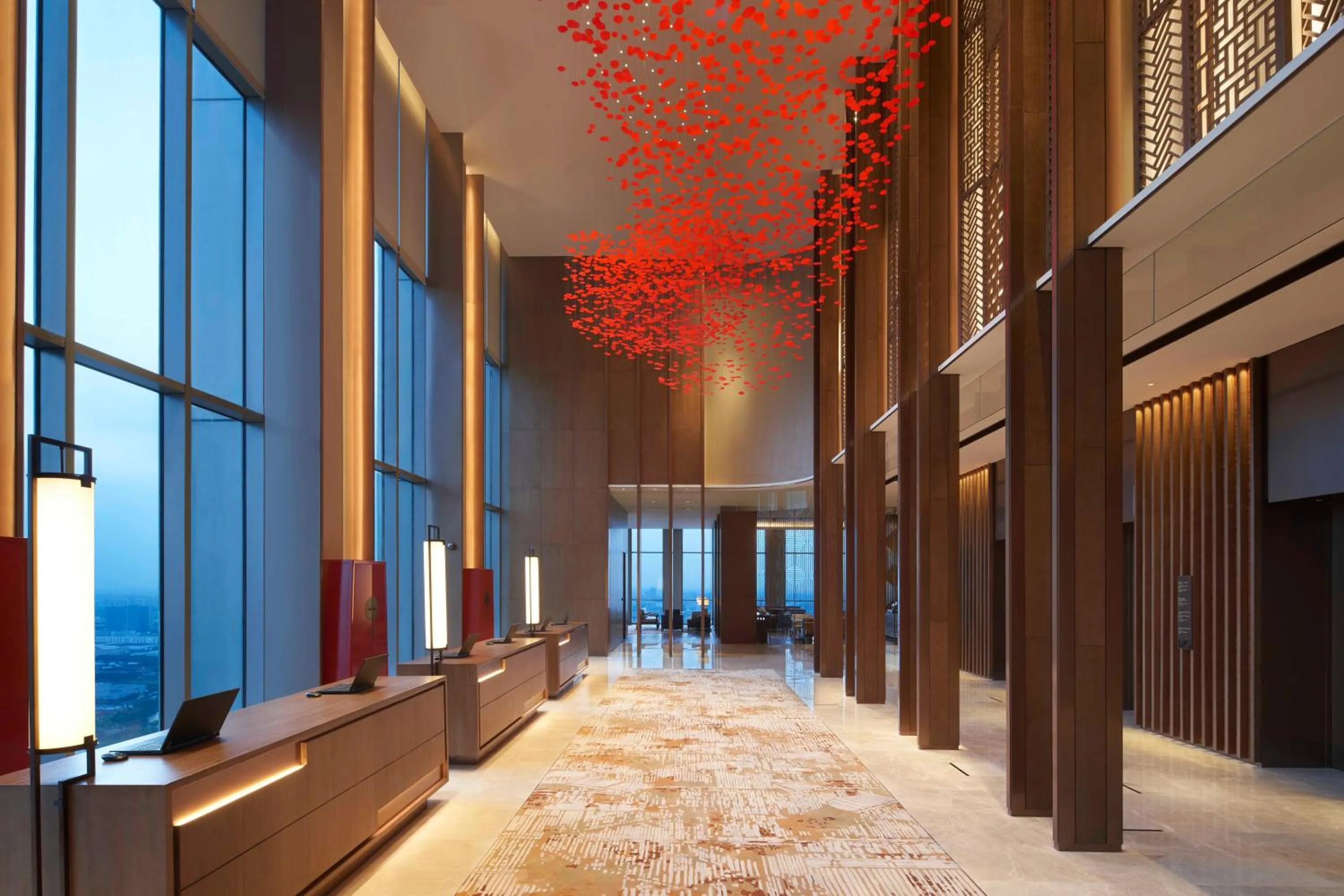 Lobby or reception in Hyatt Regency Shanghai Jiading