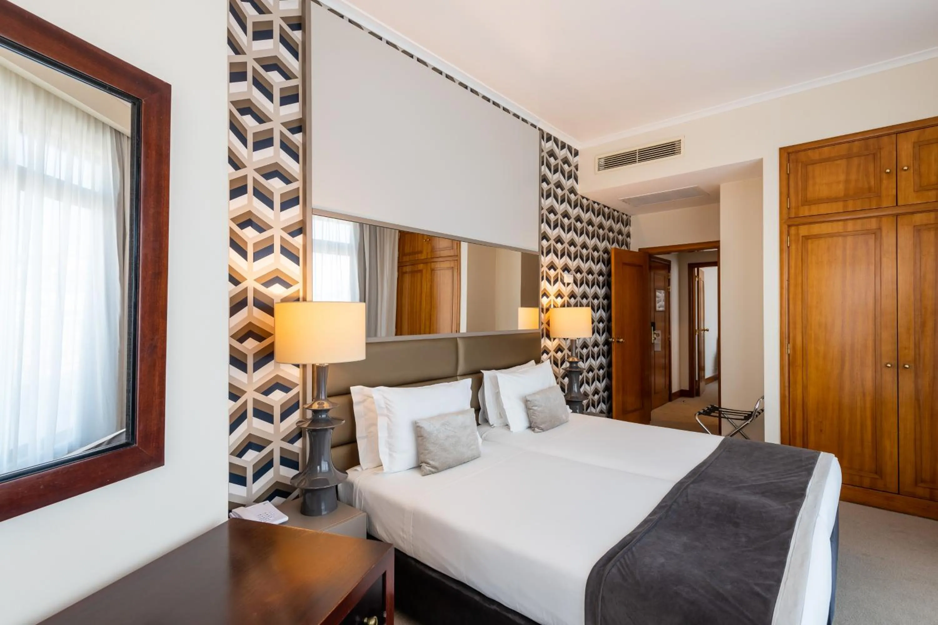 Bed in Hotel Mundial