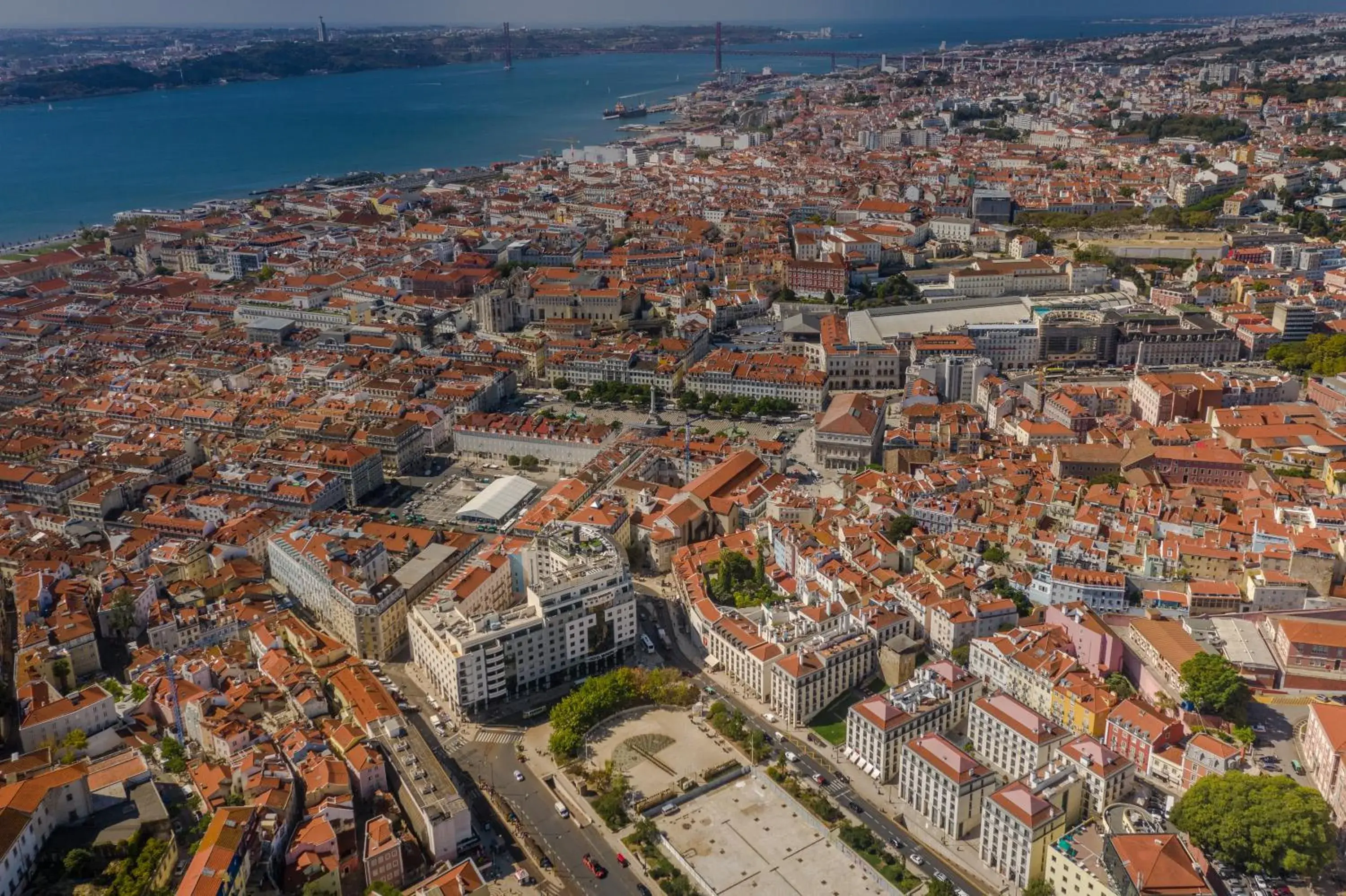 Bird's eye view in Hotel Mundial Bird's eye view in Hotel Mundial