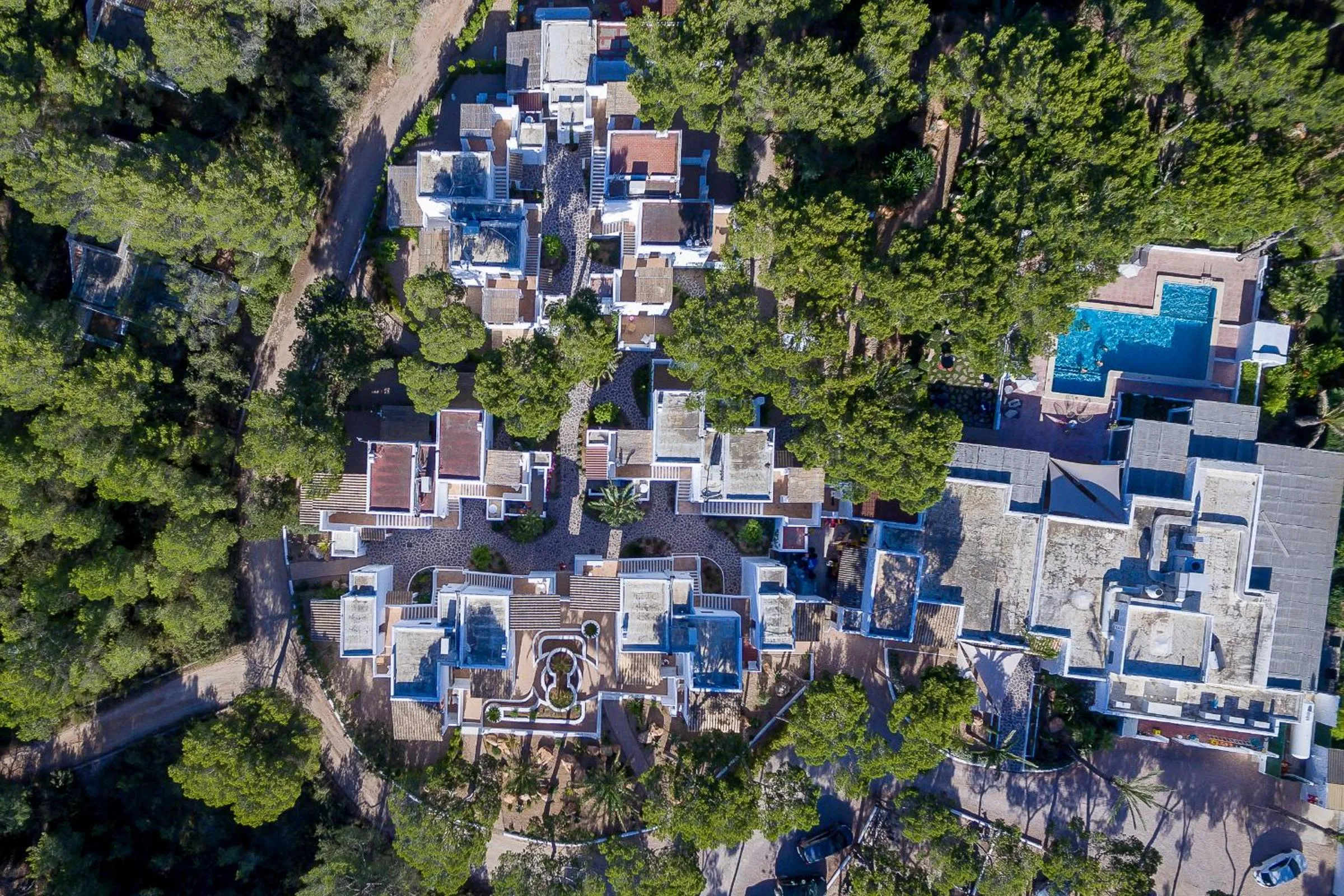 Bird's eye view in Casbah Formentera Hotel & Restaurant