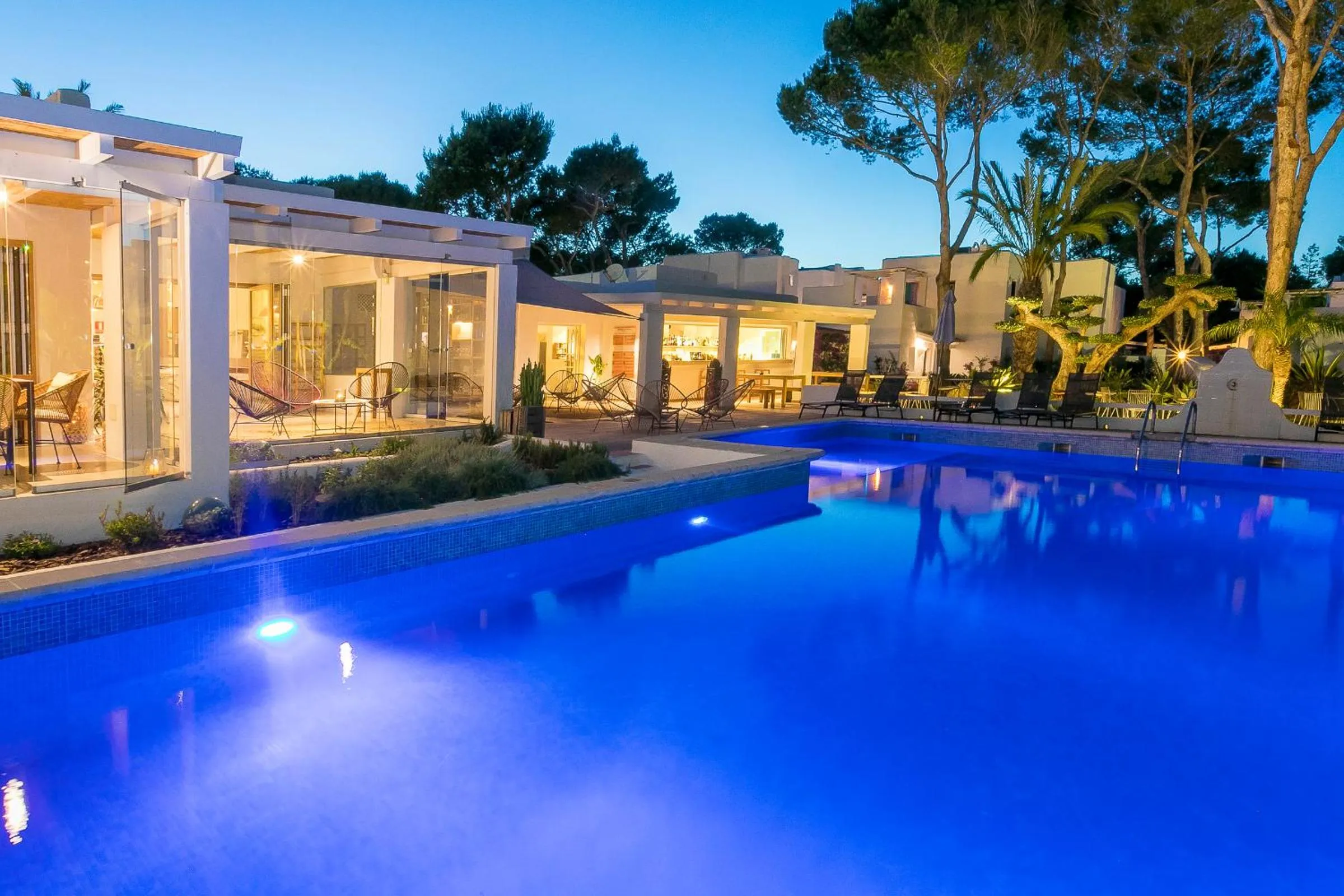 Swimming pool in Casbah Formentera Hotel & Restaurant