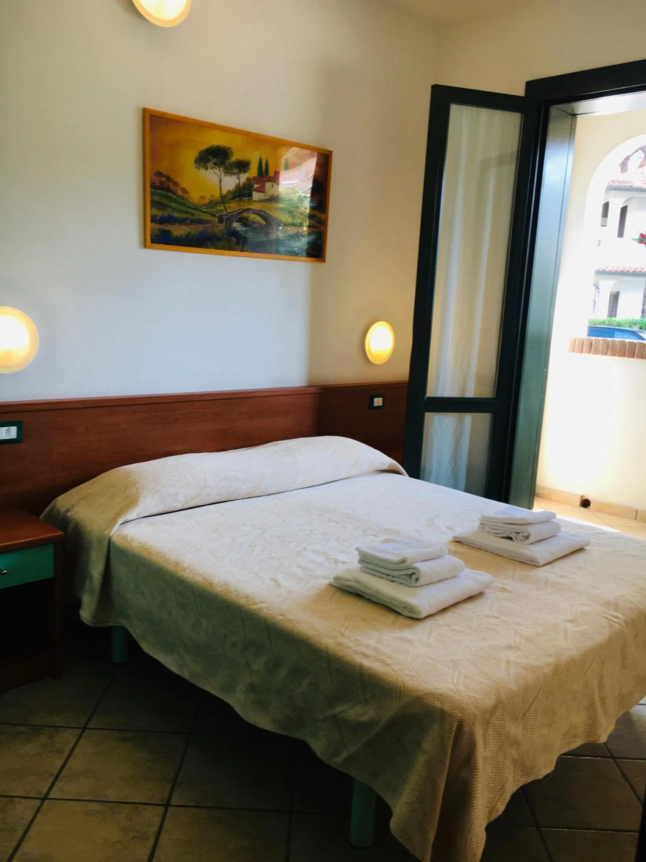 Bedroom, Bed in Michelangelo Holiday & Family Resort