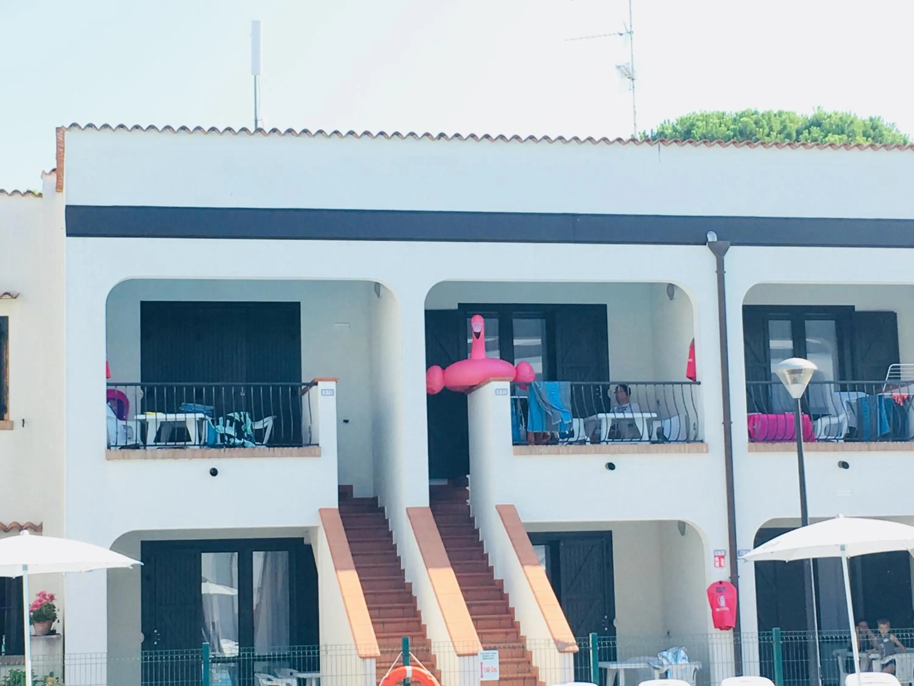 Balcony/Terrace in Michelangelo Holiday & Family Resort