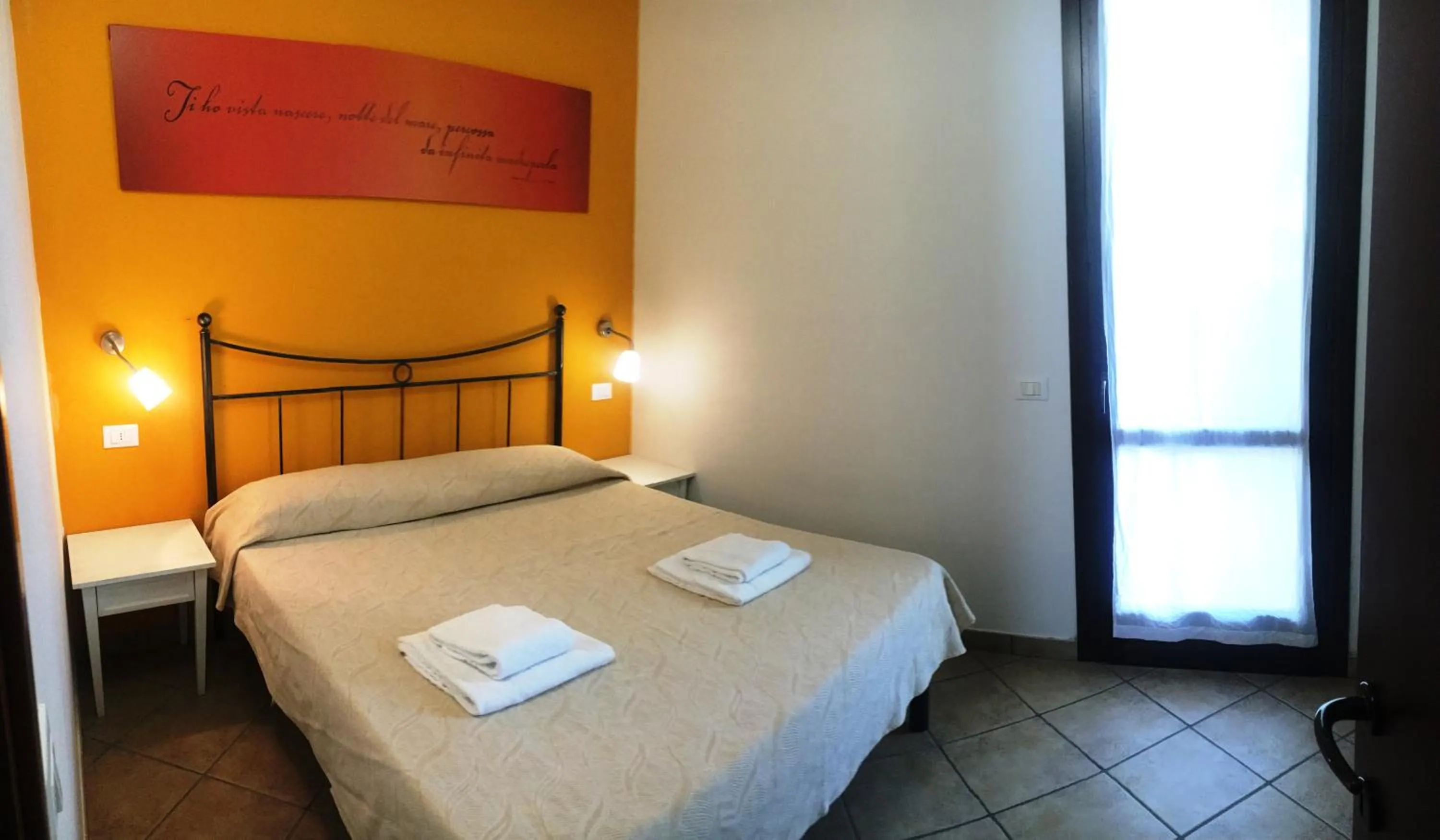 Bedroom, Bed in Michelangelo Holiday & Family Resort