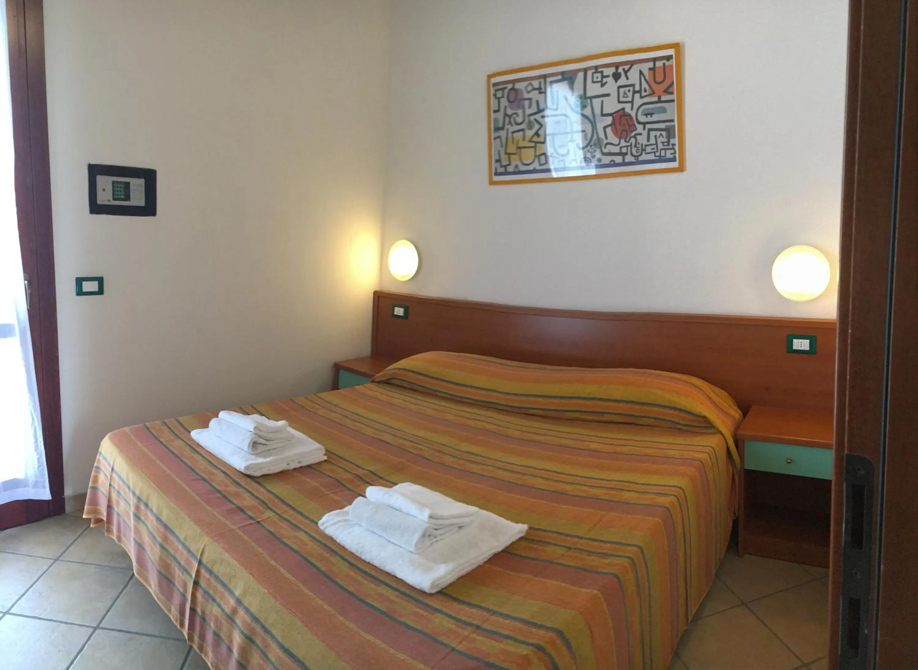 Bedroom, Bed in Michelangelo Holiday & Family Resort