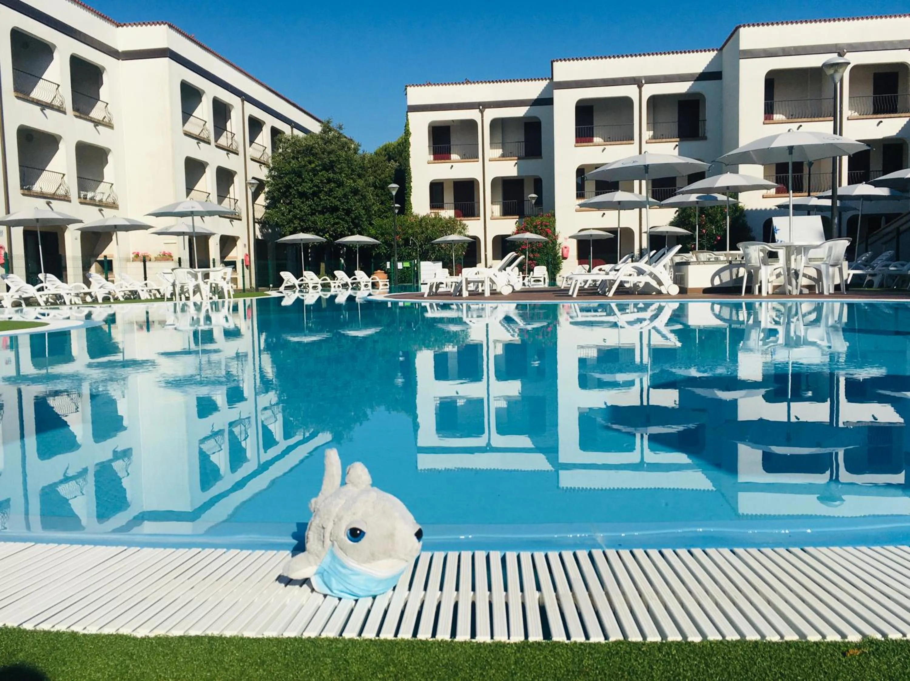 Pool view in Michelangelo Holiday & Family Resort