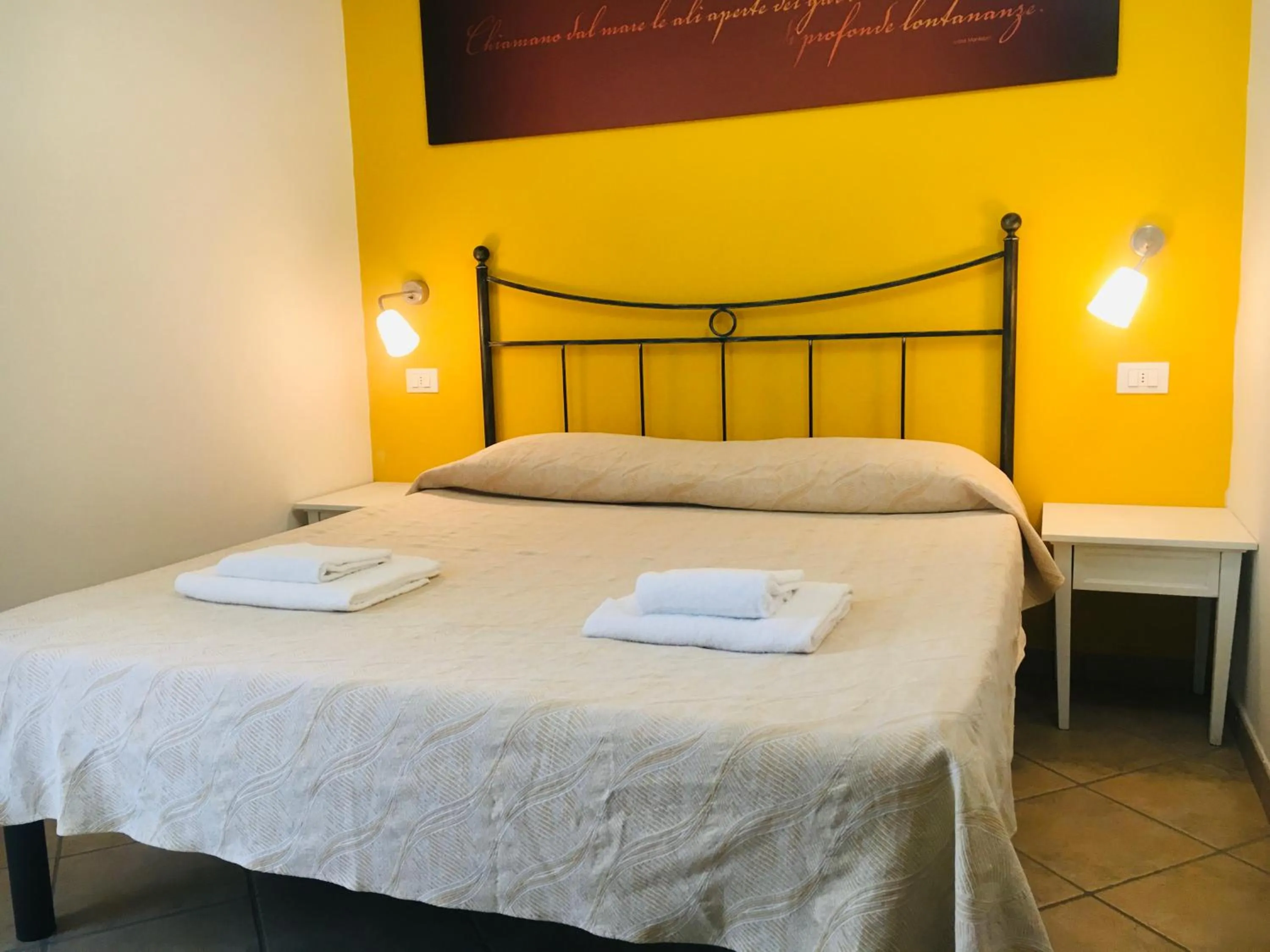 Bedroom, Bed in Michelangelo Holiday & Family Resort