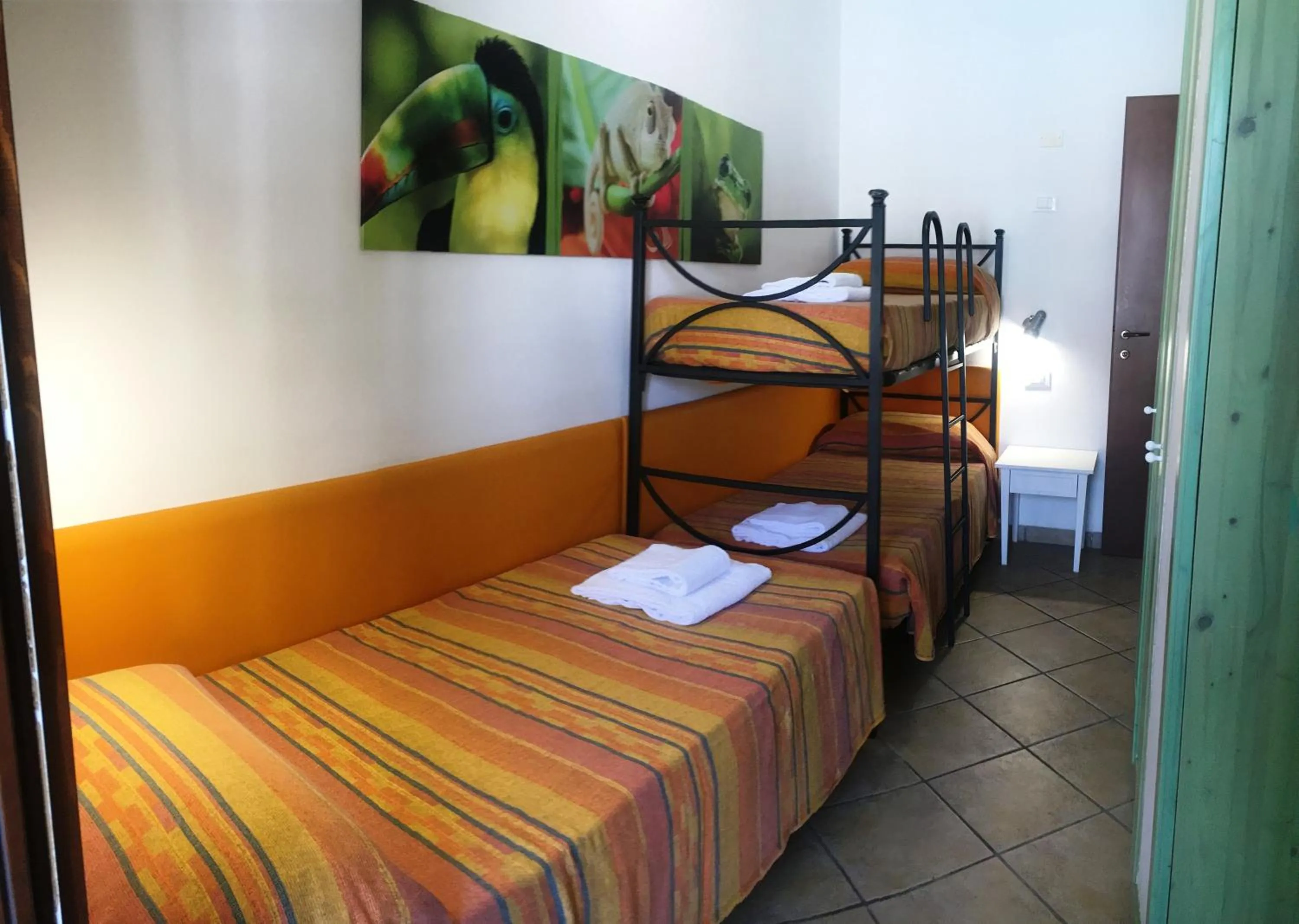 Bedroom, Bed in Michelangelo Holiday & Family Resort