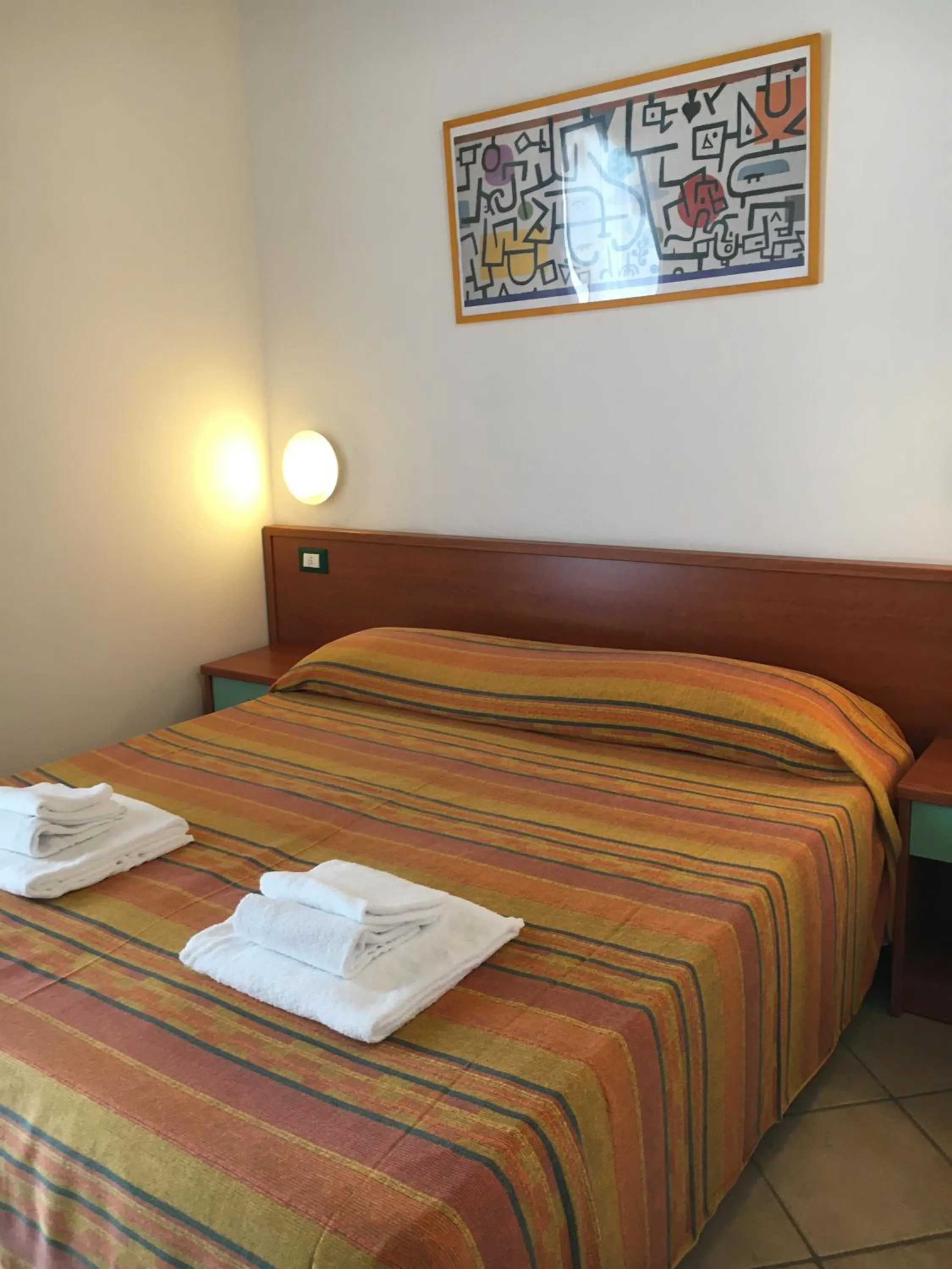 Bedroom, Bed in Michelangelo Holiday & Family Resort