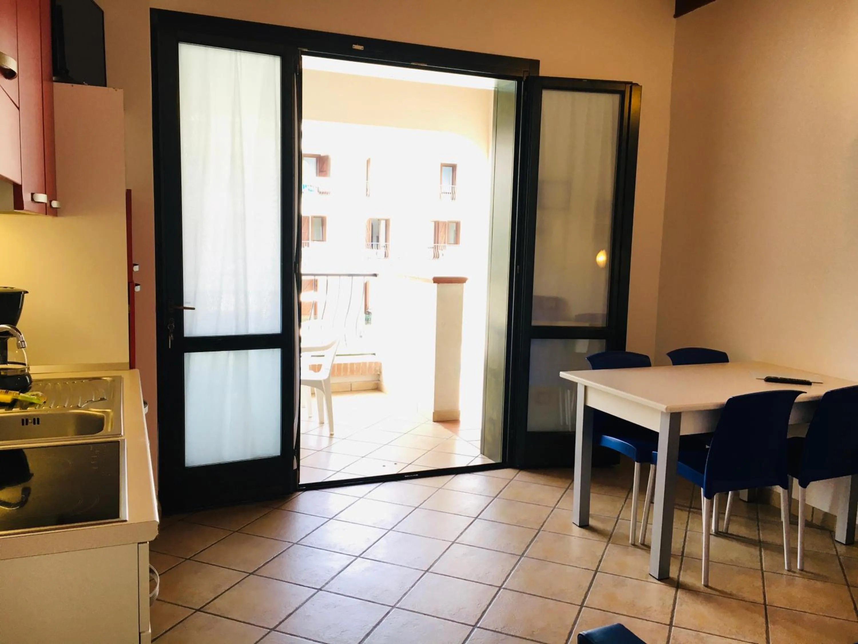 Kitchen or kitchenette in Michelangelo Holiday & Family Resort