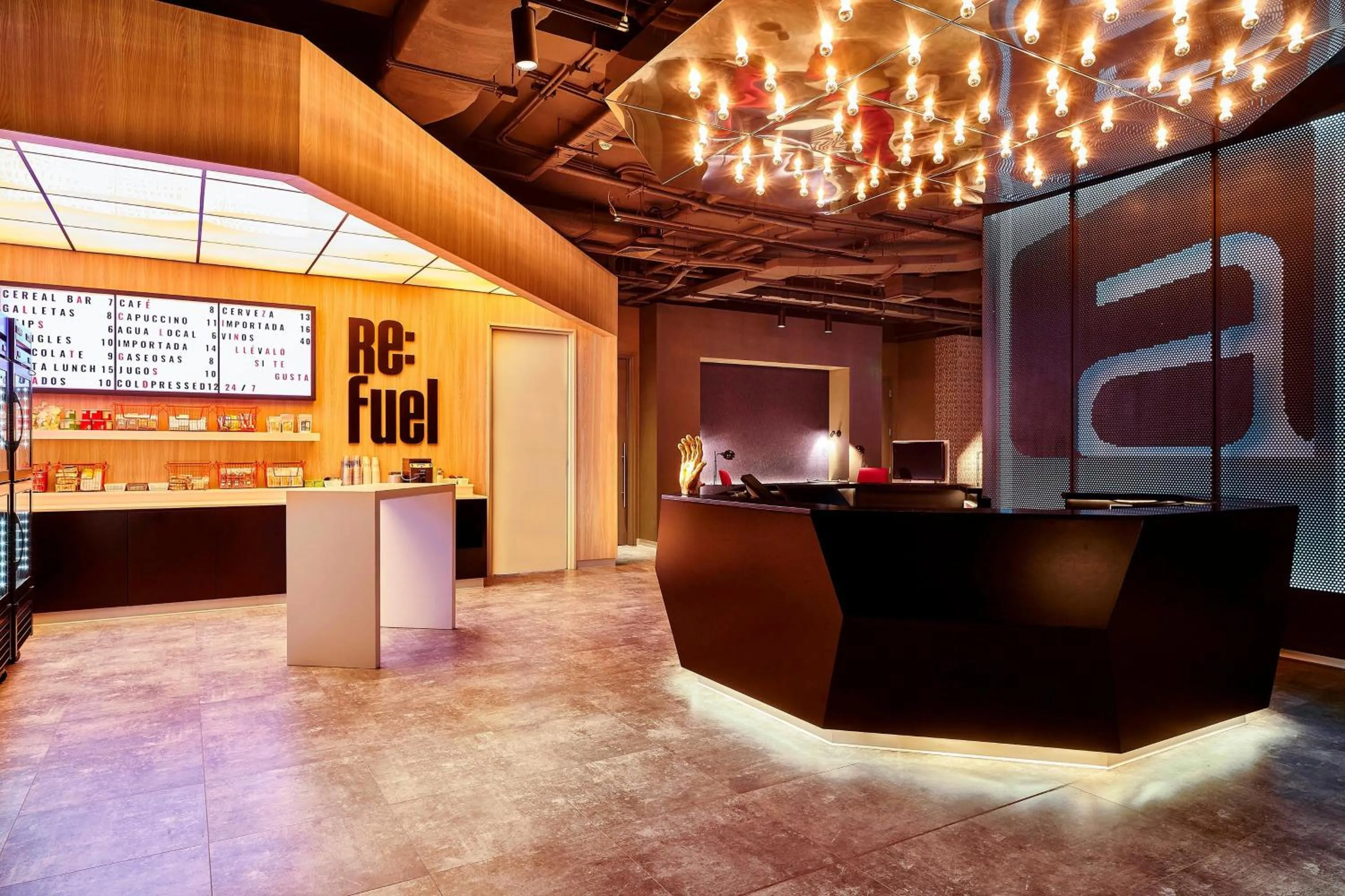 Lobby or reception in Aloft Lima Miraflores