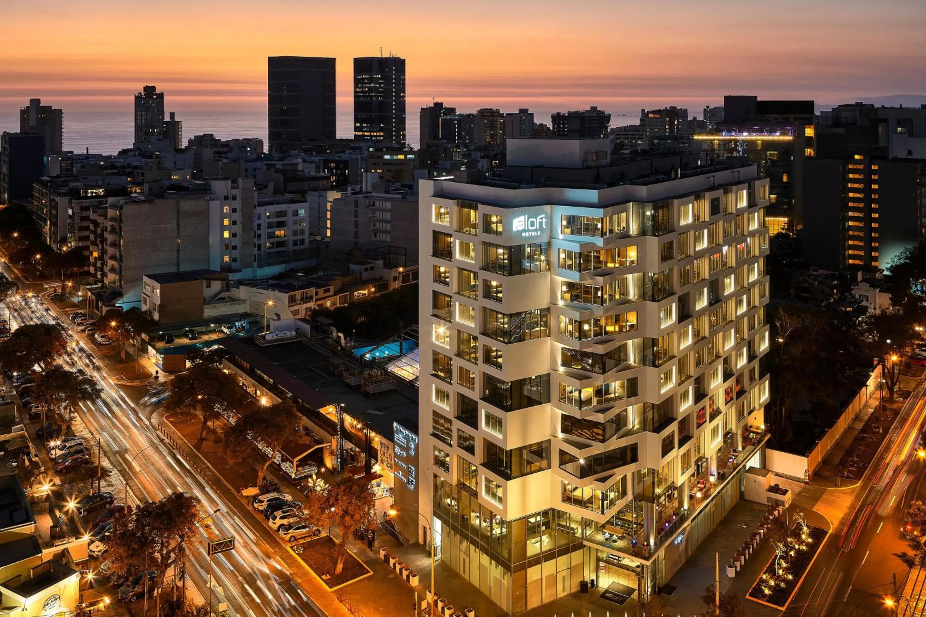 Property building in Aloft Lima Miraflores