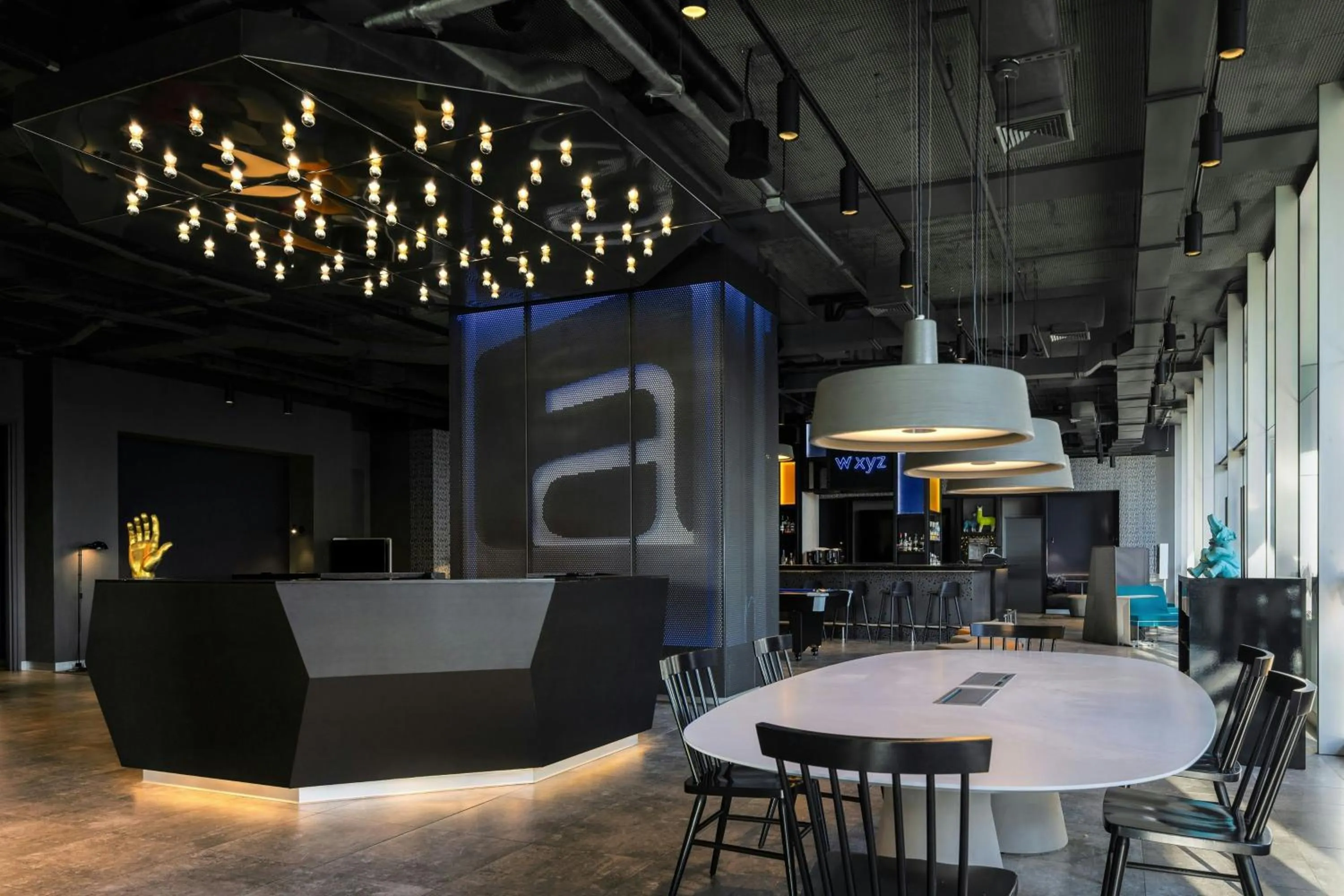 Lobby or reception in Aloft Lima Miraflores