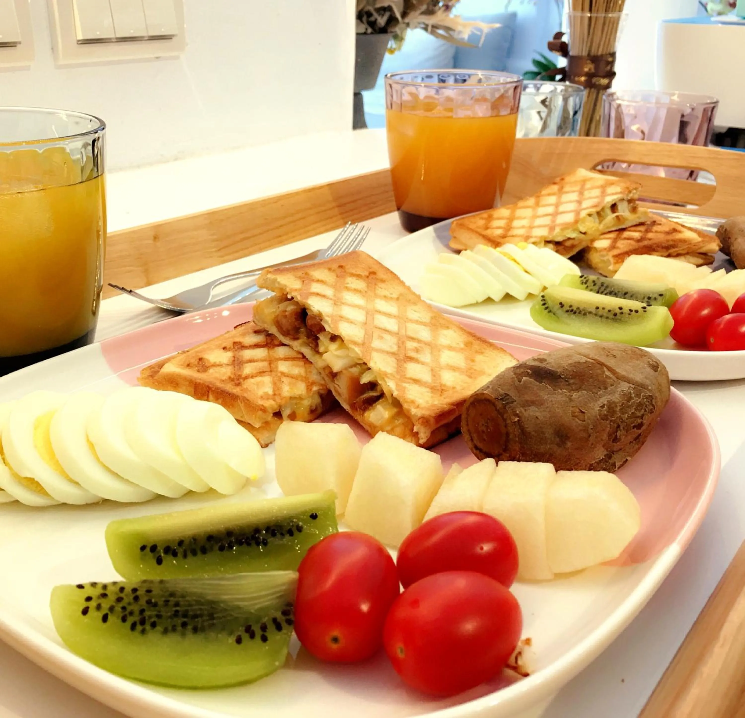 Breakfast in Cat at Greece