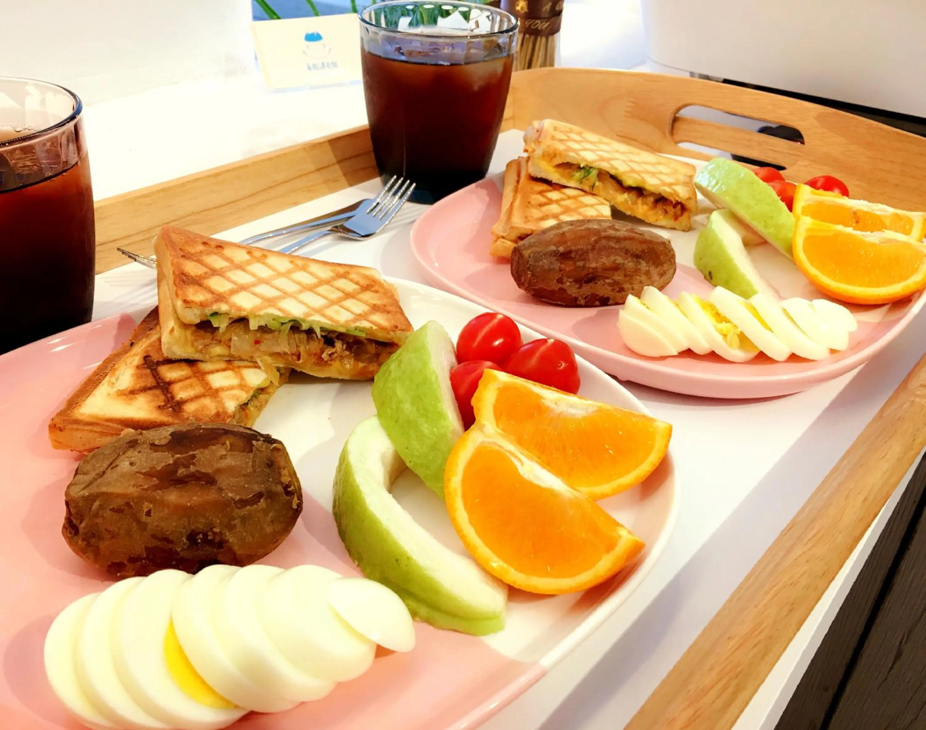 Breakfast in Cat at Greece