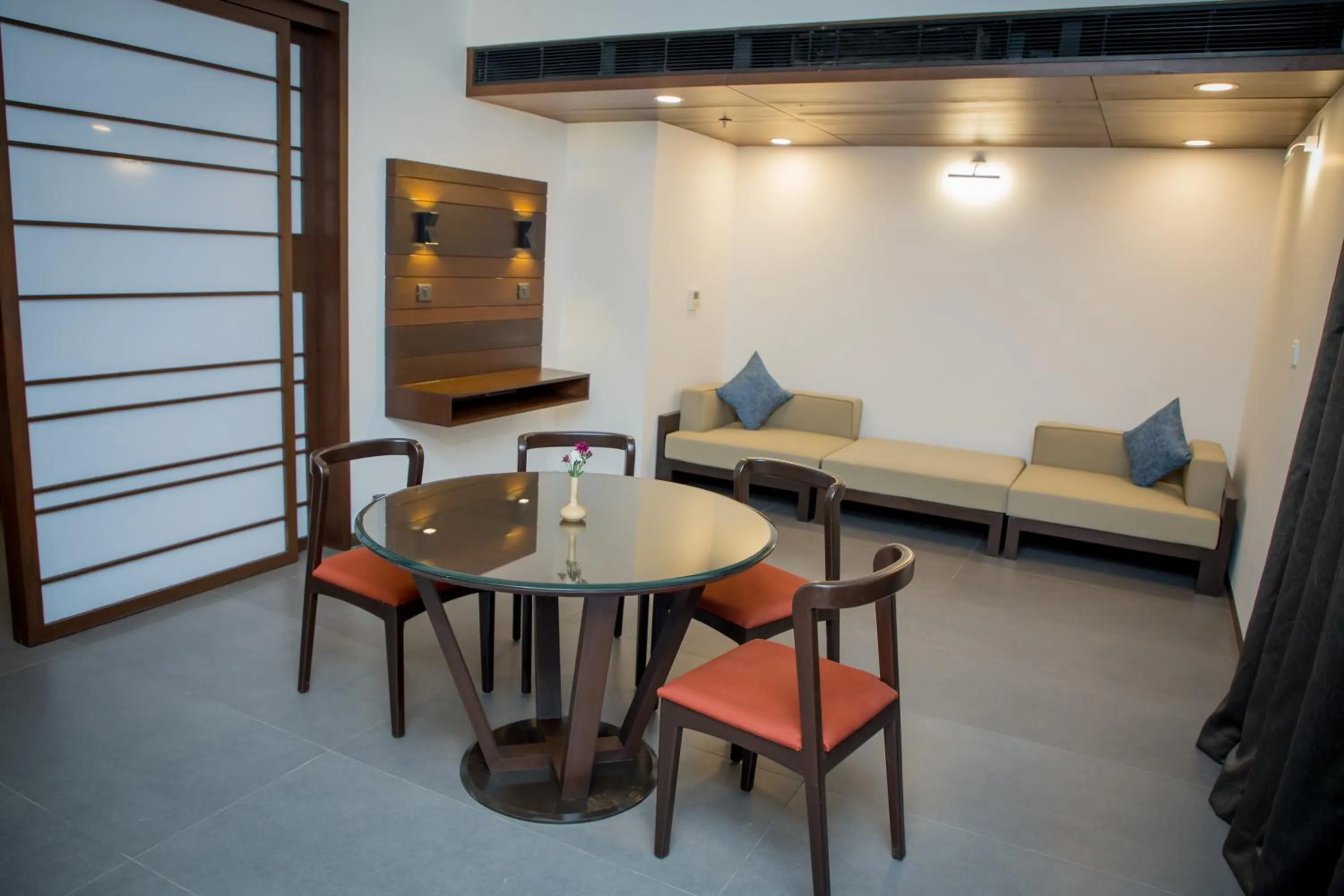 Living room in SinQ Prive