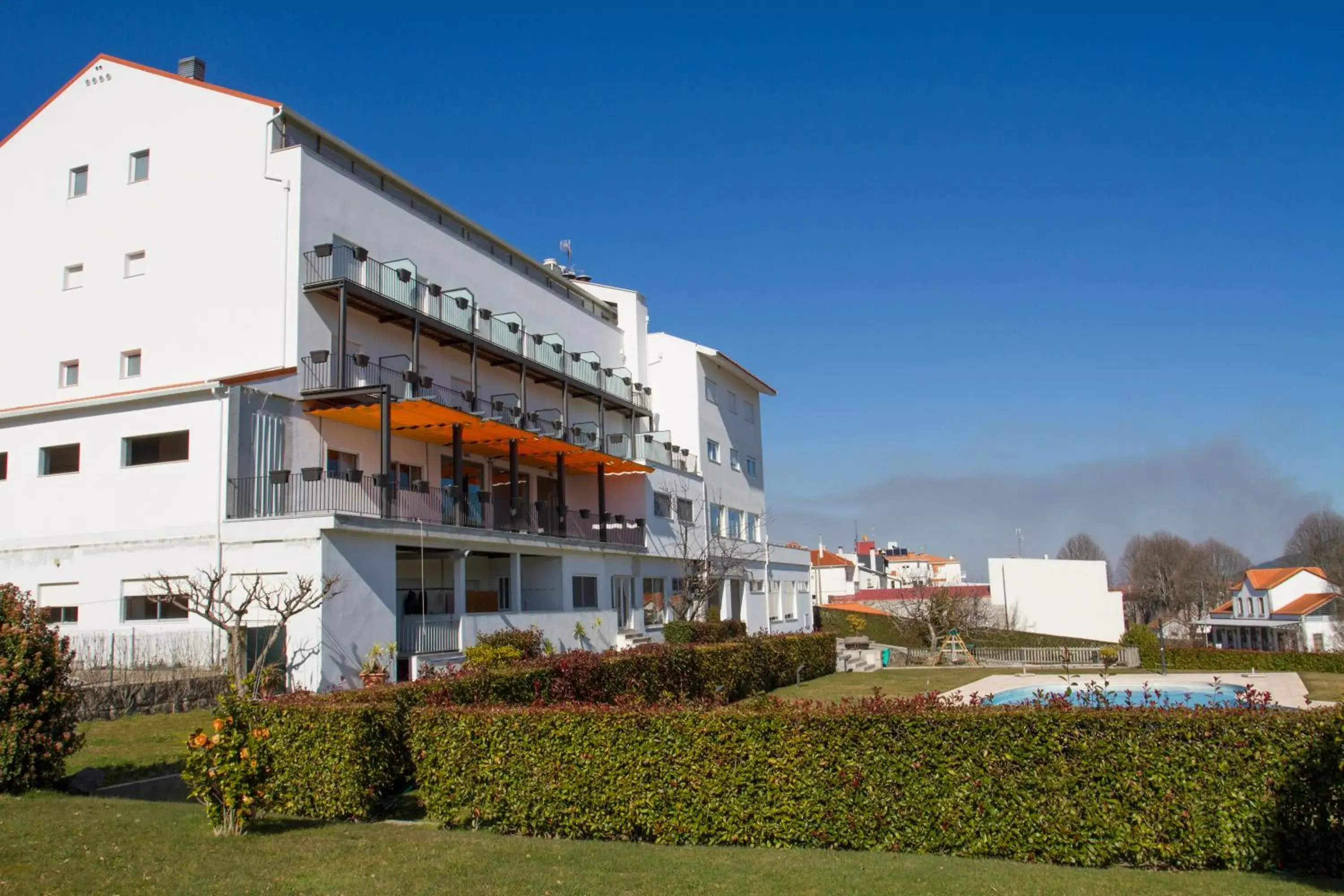 Property building in Hotel Aguiar da Pena Property building in Hotel Aguiar da Pena