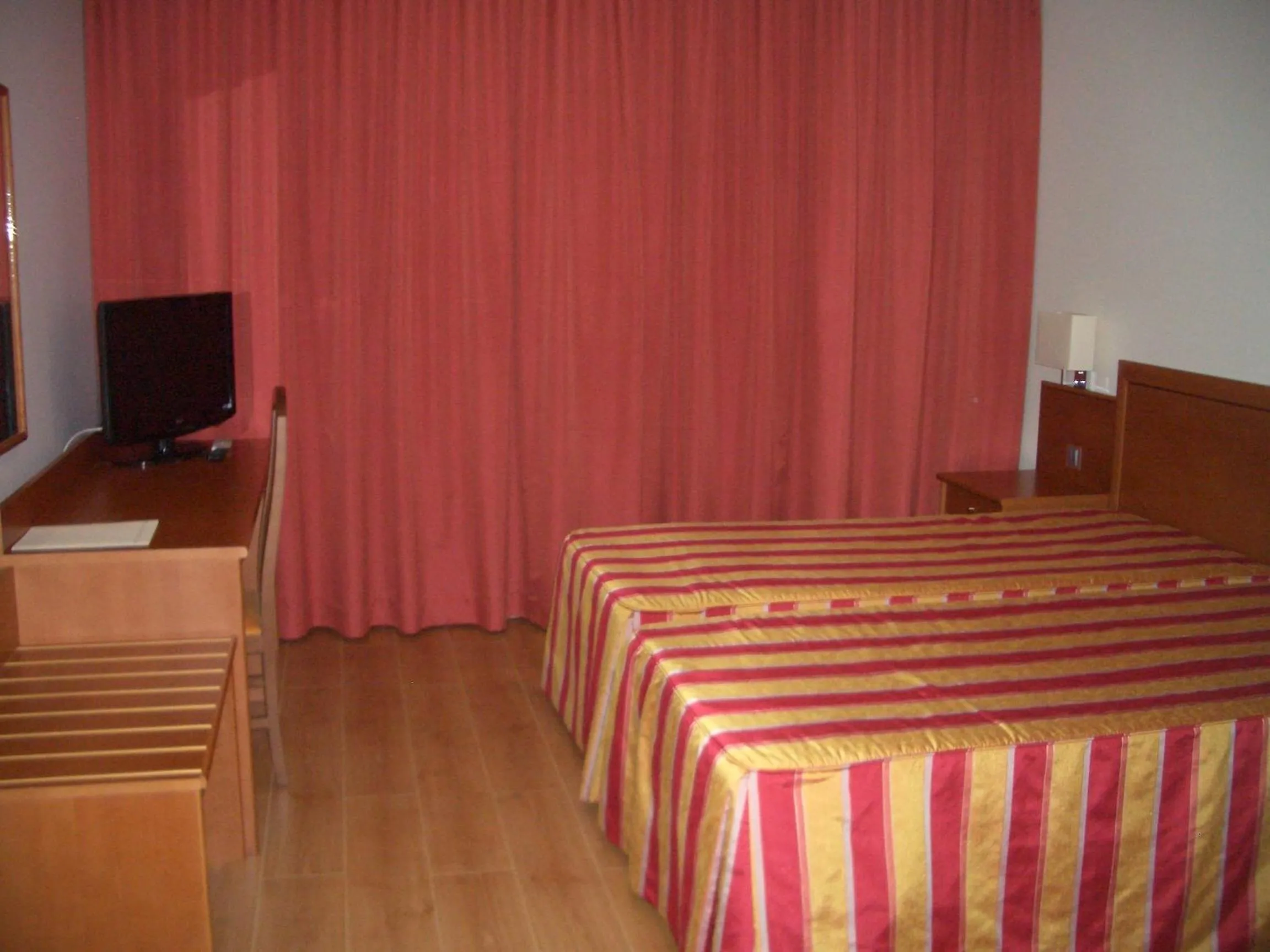 Bed in Hotel Aguiar da Pena