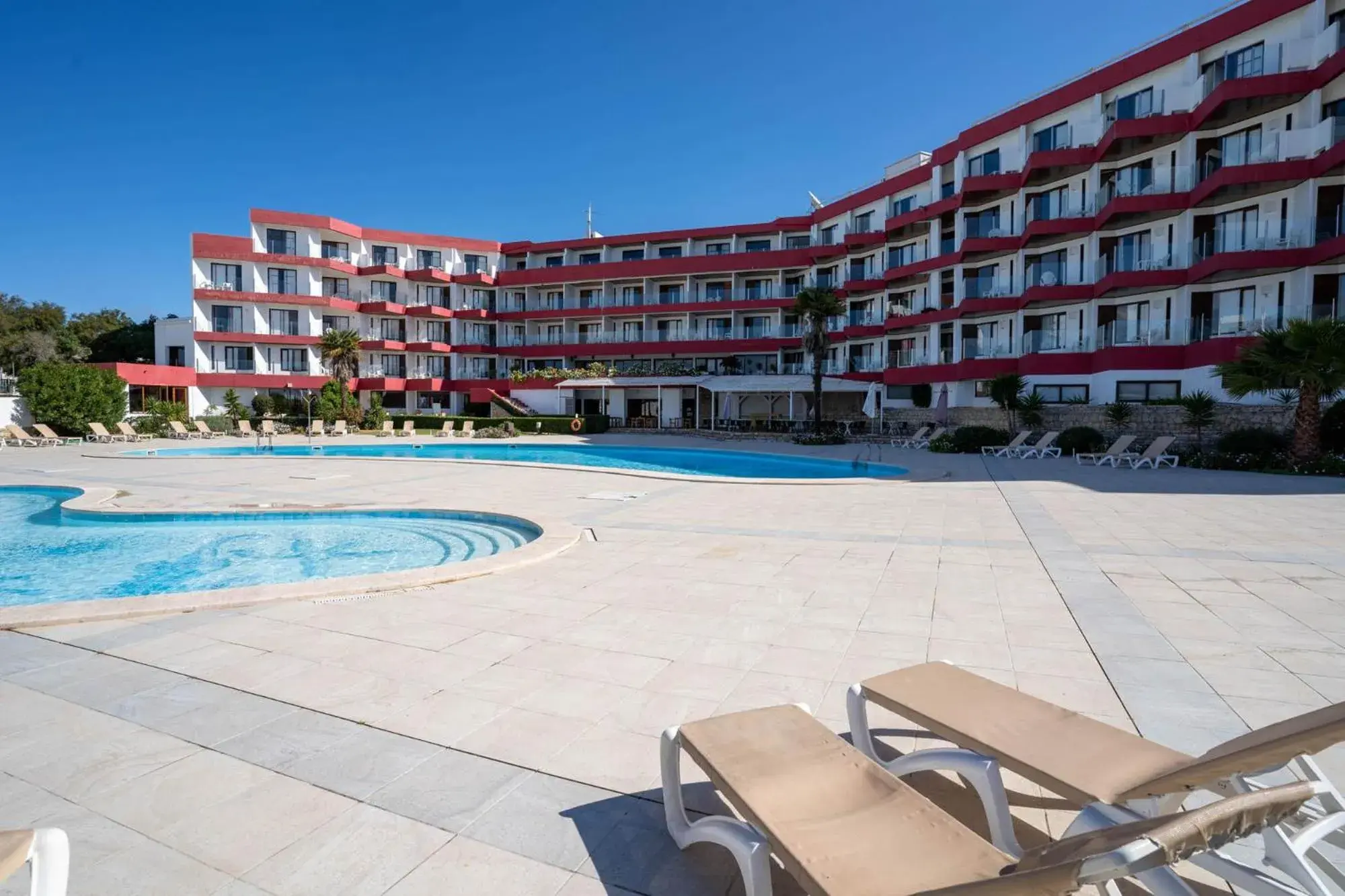 Pool view in Hotel da Aldeia - Adults Only Pool view in Hotel da Aldeia - Adults Only