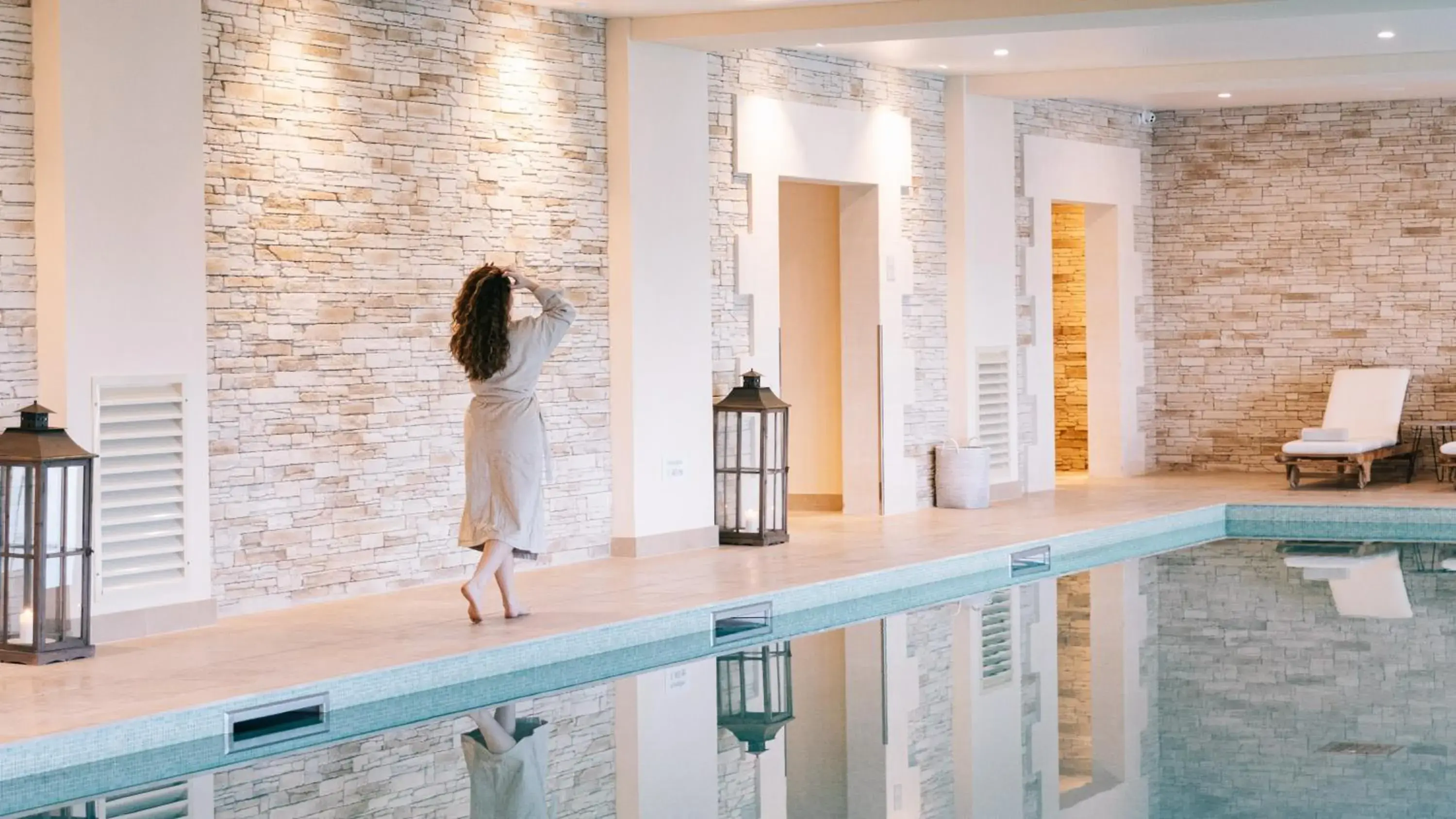 Swimming pool in Hôtel Chais Monnet & Spa Swimming pool in Hôtel Chais Monnet & Spa