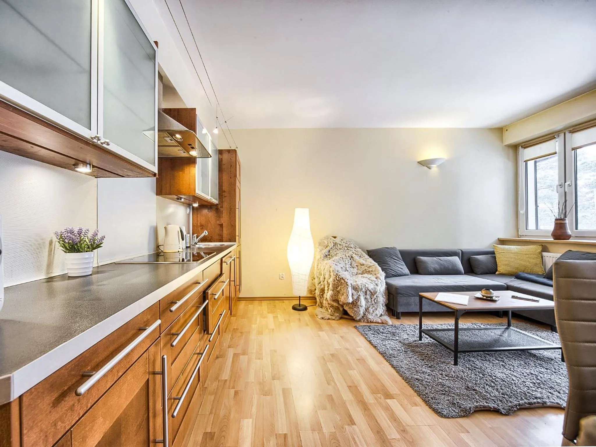 Kitchen or kitchenette in VisitZakopane - Nosal Apartment