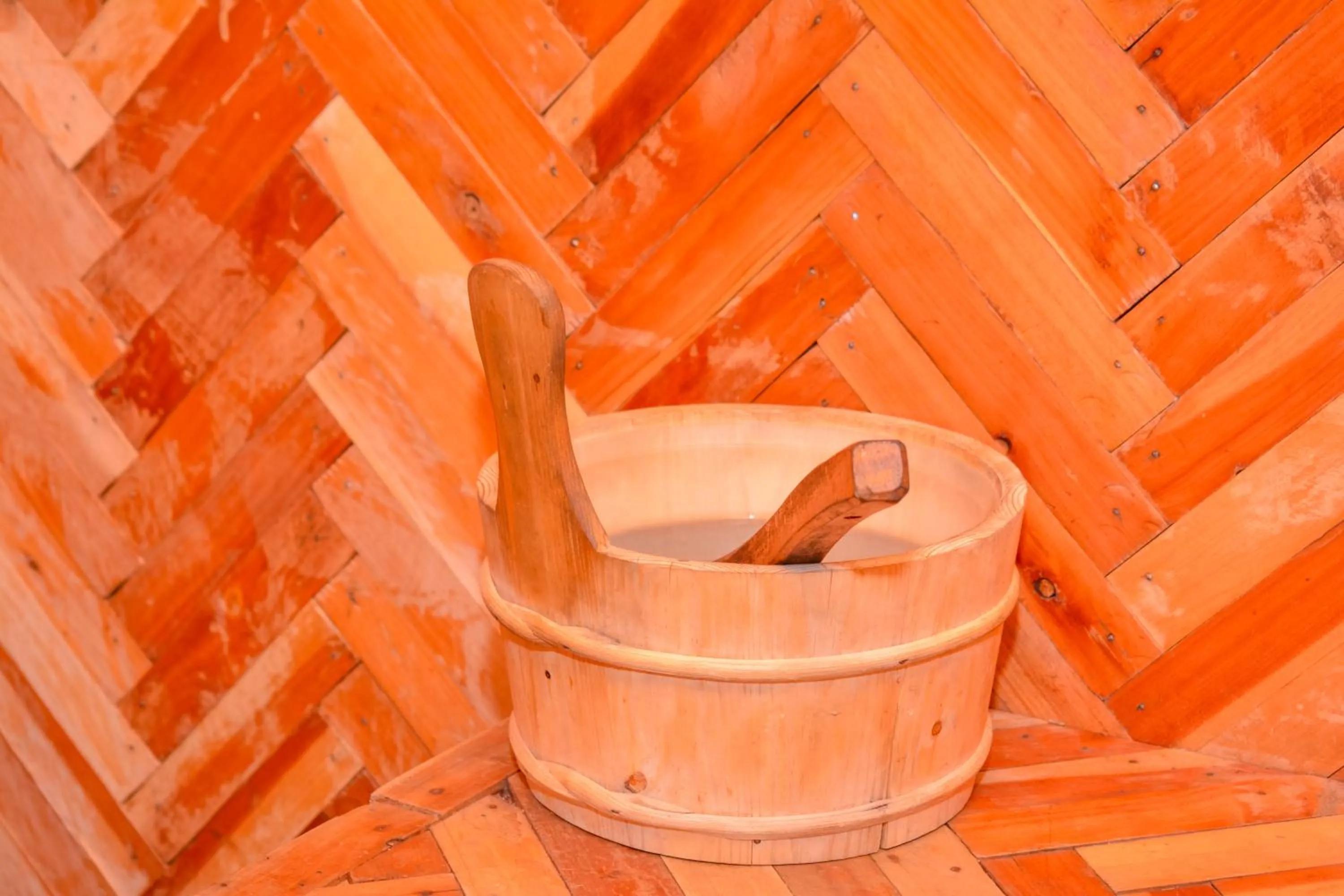 Sauna in Omega Gardens Hotel