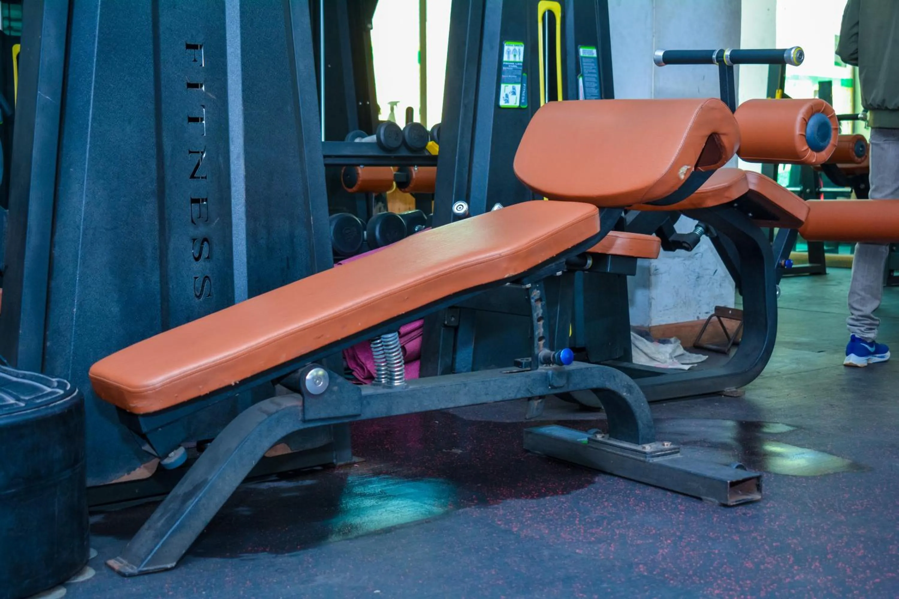 Fitness centre/facilities in Omega Gardens Hotel