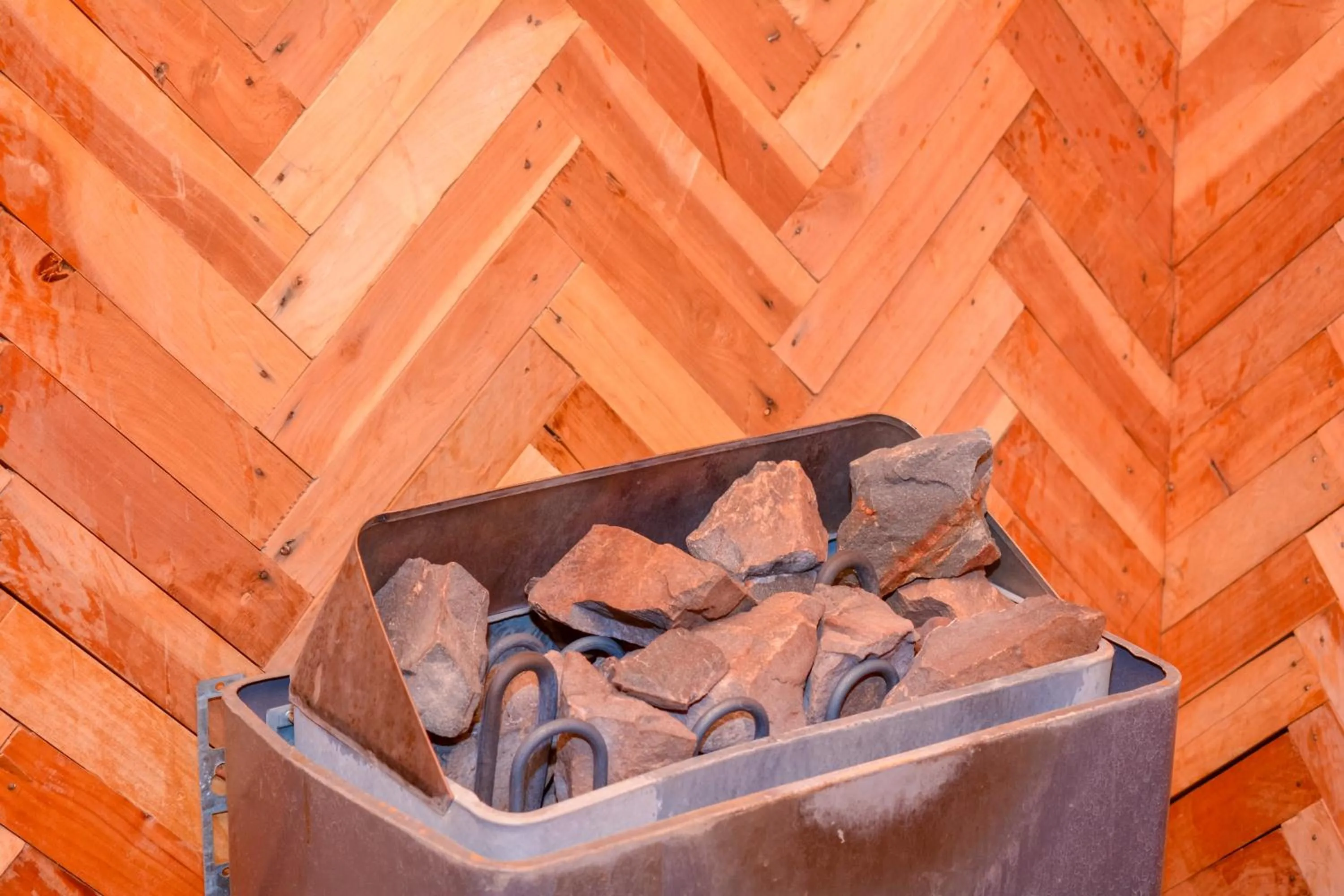Sauna in Omega Gardens Hotel