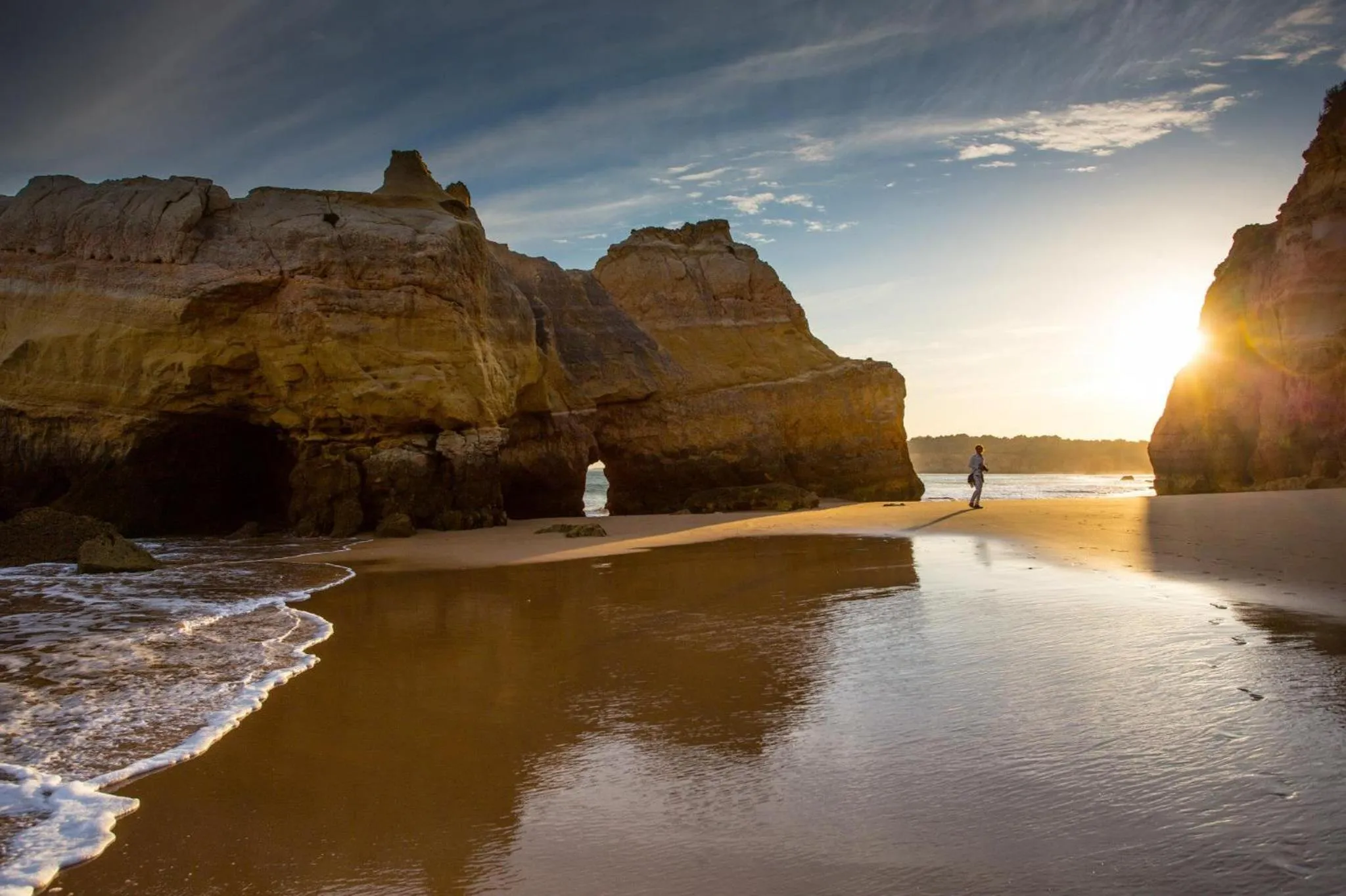 Beach in AlvorMar Apartamentos Turisticos