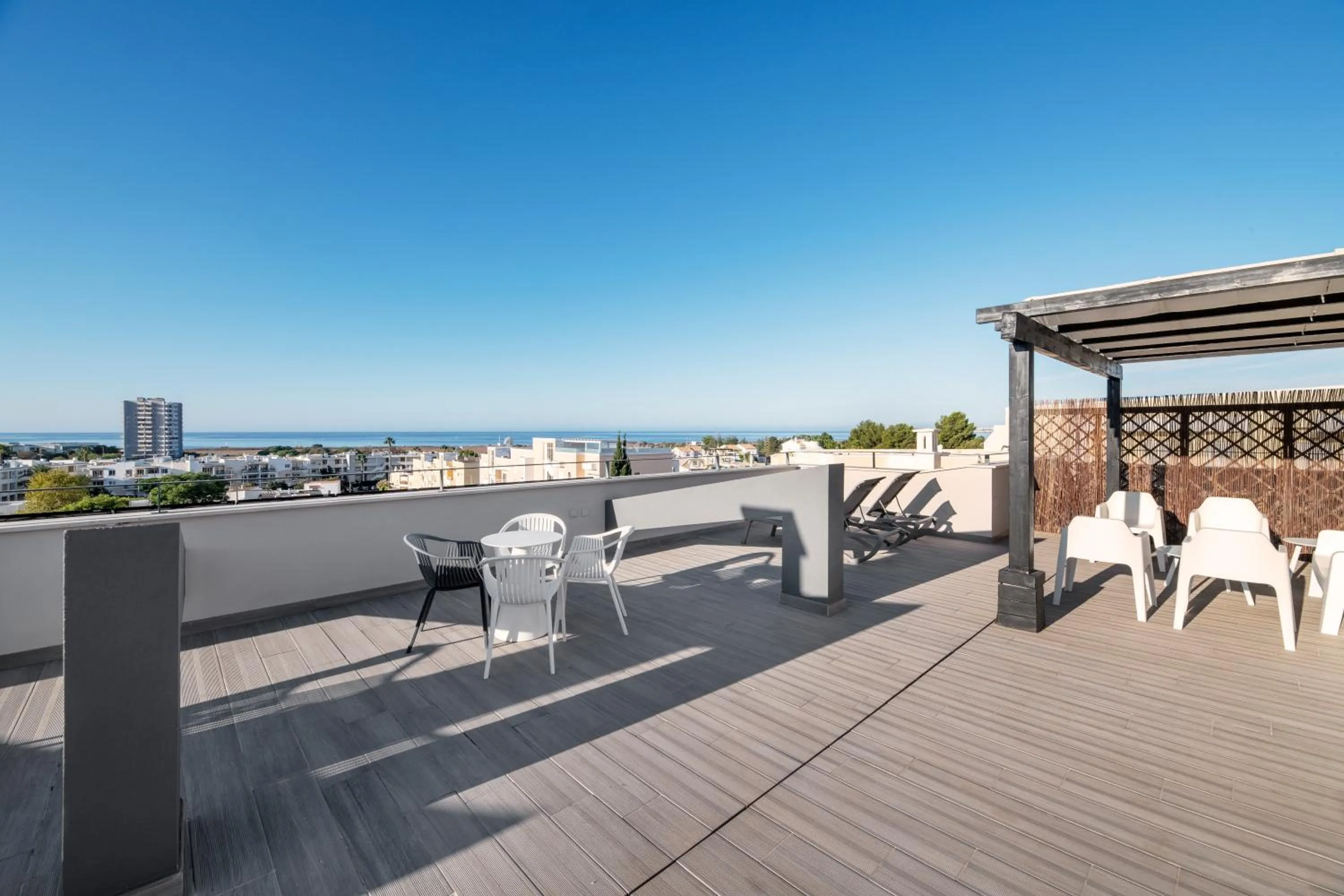 Balcony/Terrace in AlvorMar Apartamentos Turisticos