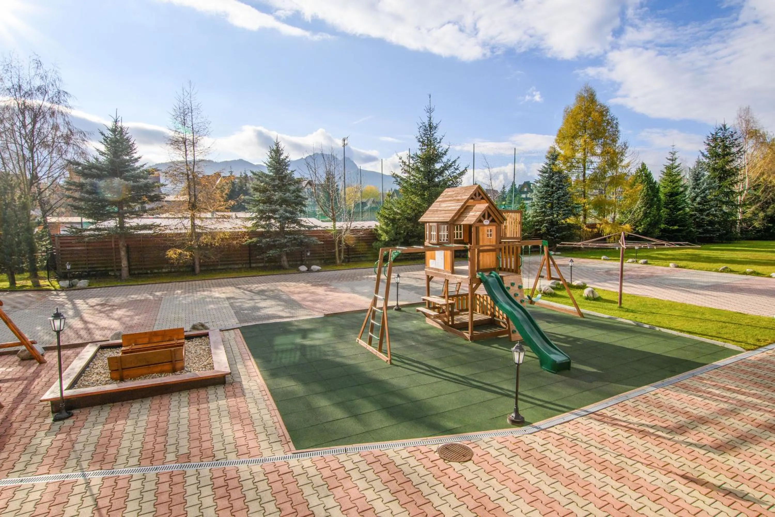 Children play ground in Willa Kubik