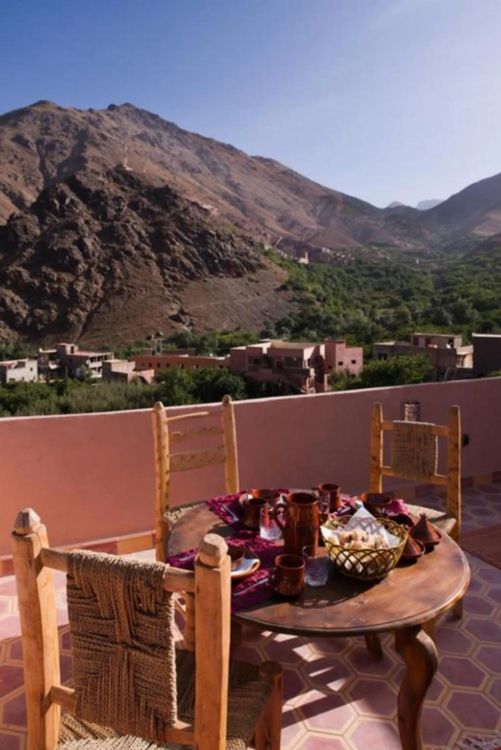 Balcony/Terrace in Riad Atlas Toubkal