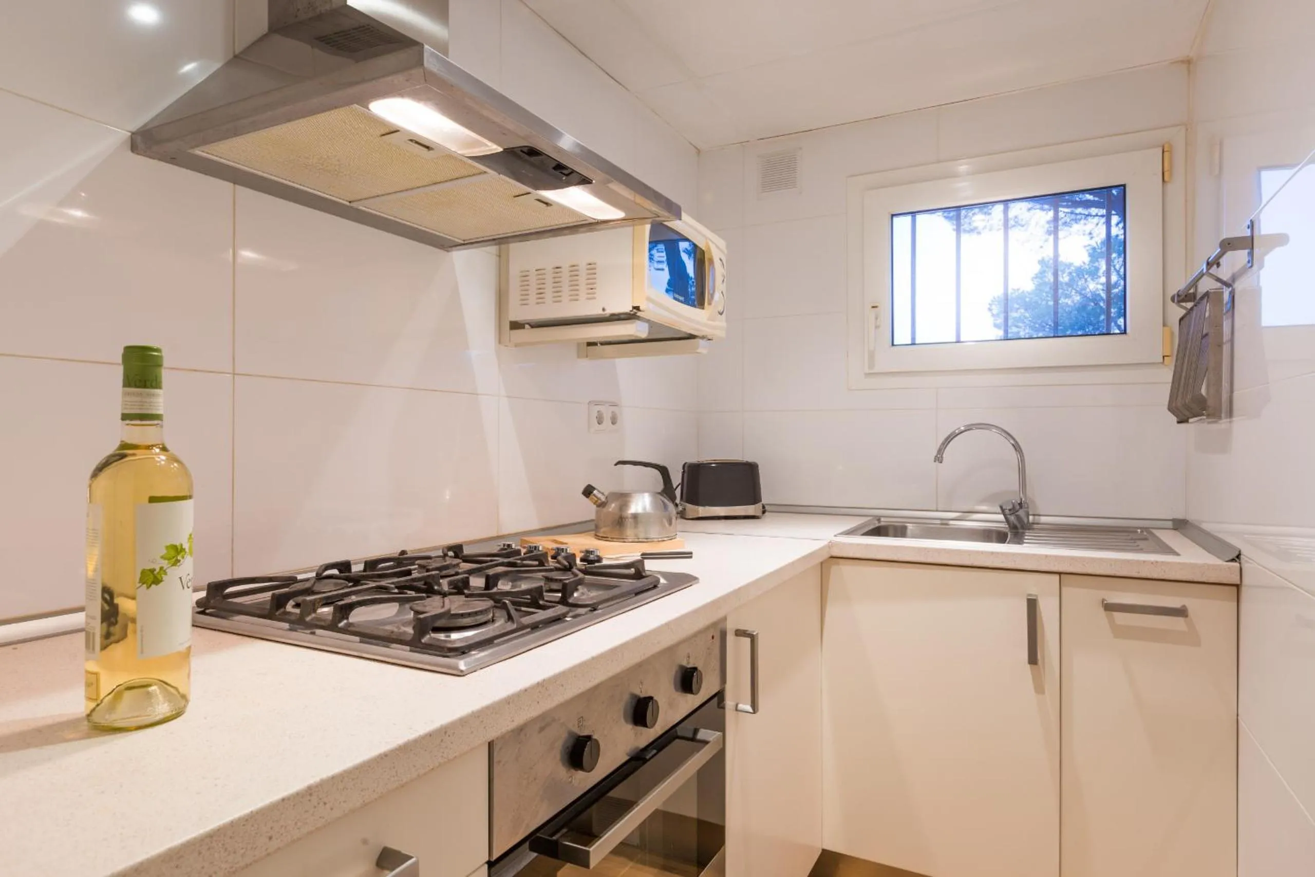 Kitchen or kitchenette in Apartamentos Ancora