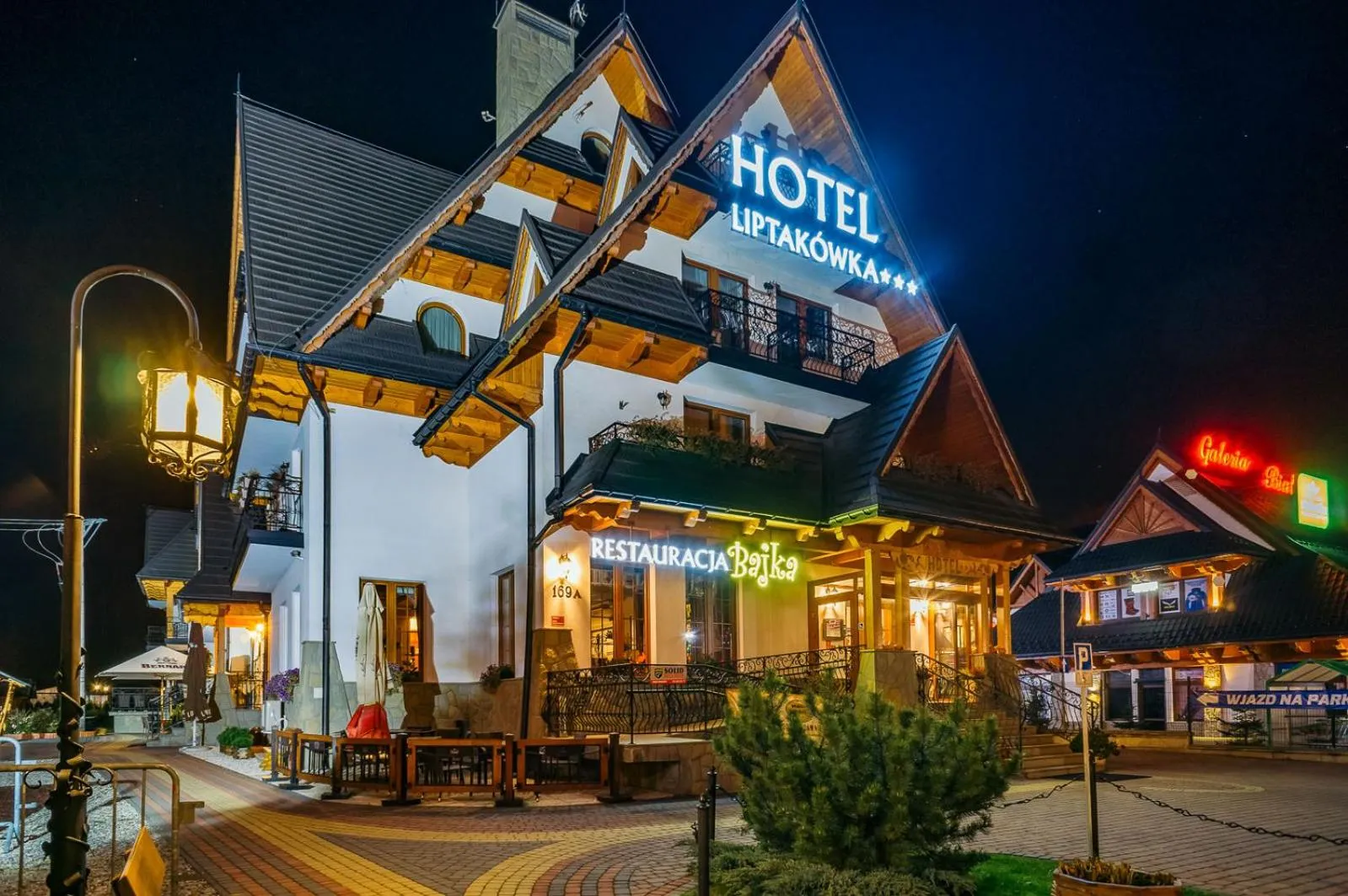 Property building in Hotel Liptakówka