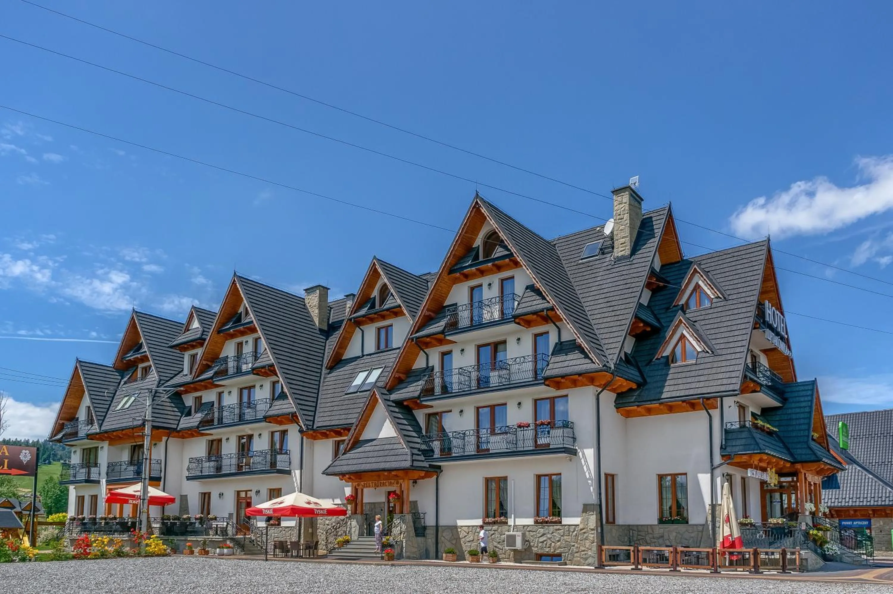 Property building in Hotel Liptakówka