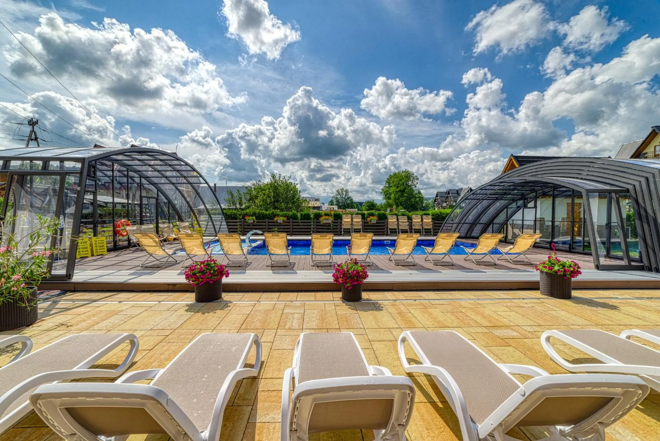Balcony/Terrace in Hotel Liptakówka