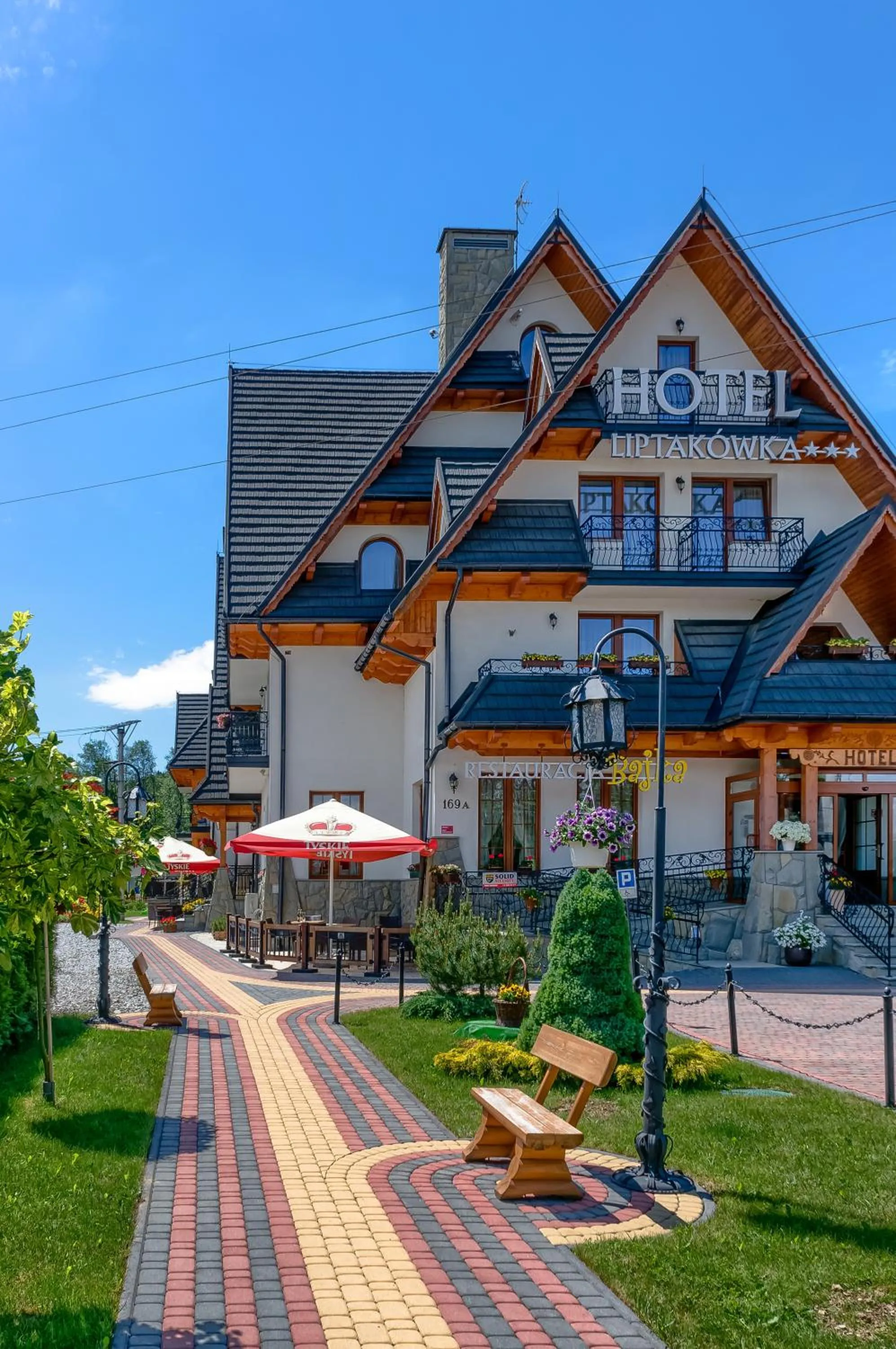 Property building in Hotel Liptakówka
