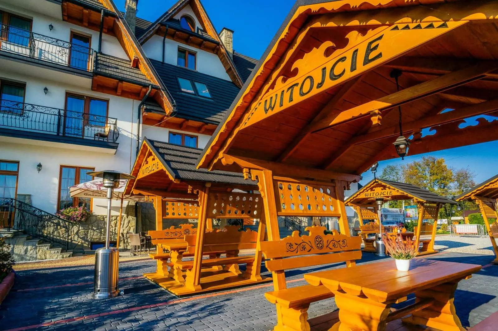 Patio in Hotel Liptakówka