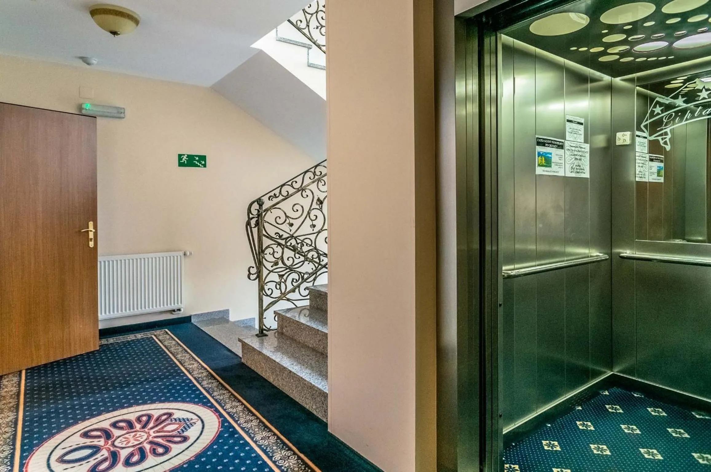 Lobby or reception in Hotel Liptakówka