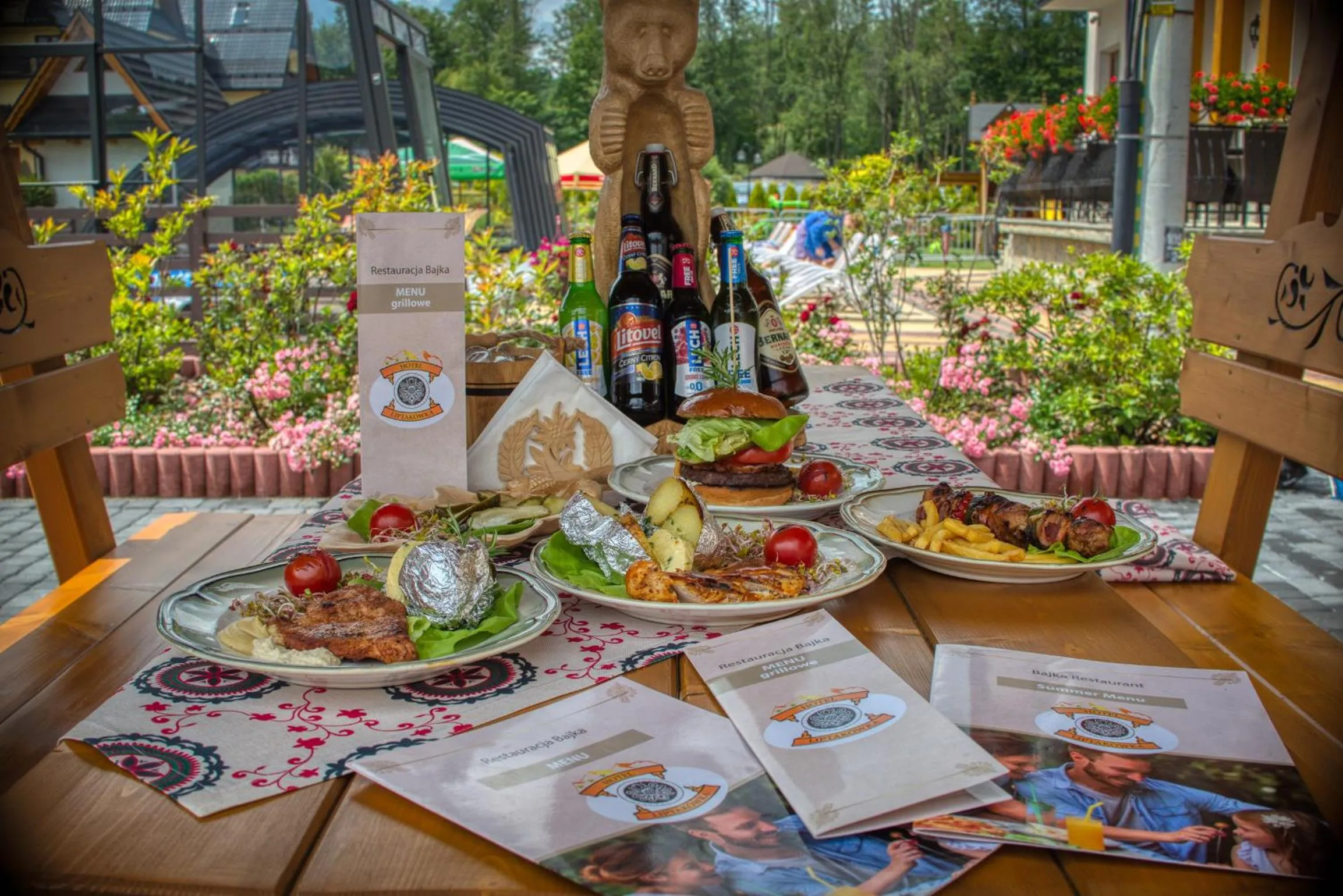 Food and drinks in Hotel Liptakówka